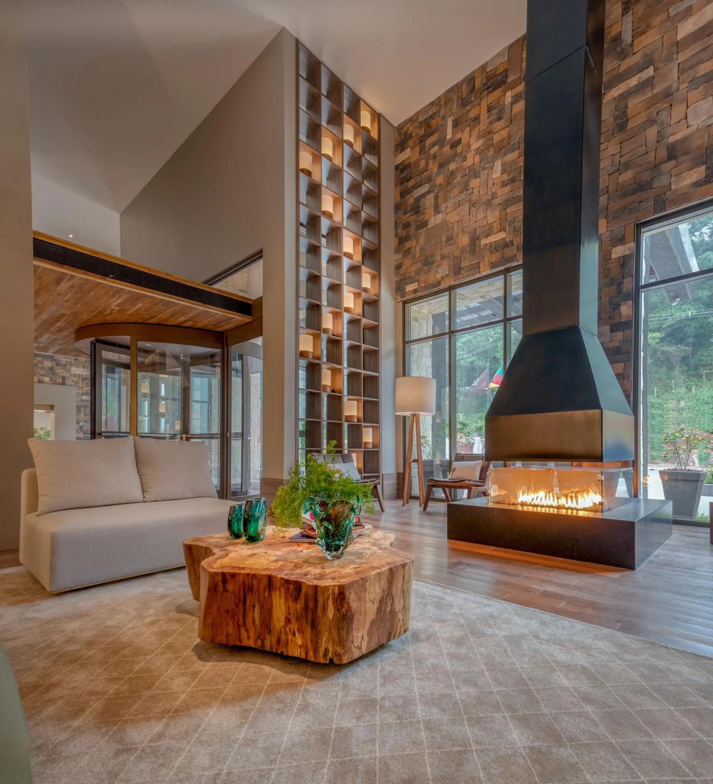 Lobby or reception in Wyndham Gramado Termas Resort & Spa Lobby or reception in Wyndham Gramado Termas Resort & Spa