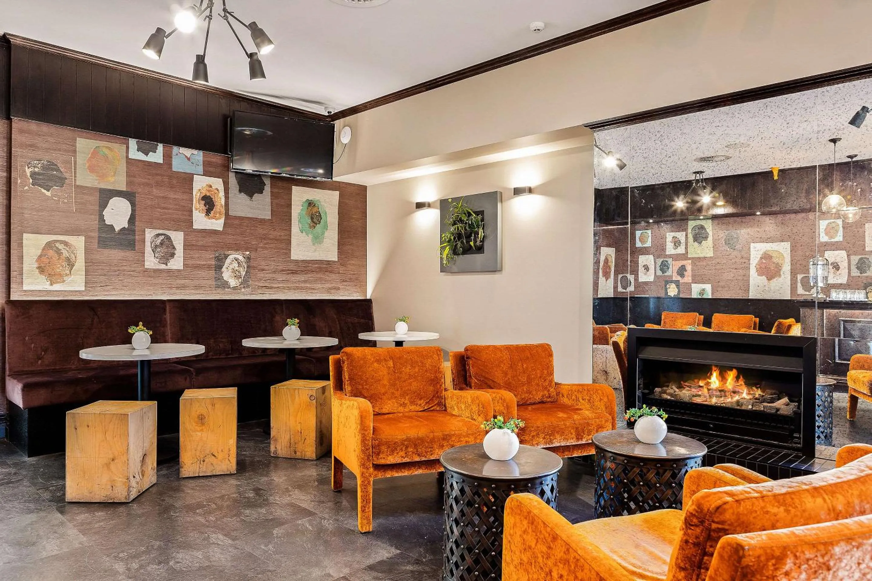 Lounge or bar, Restaurant/Places to Eat in Quality Hotel Elms