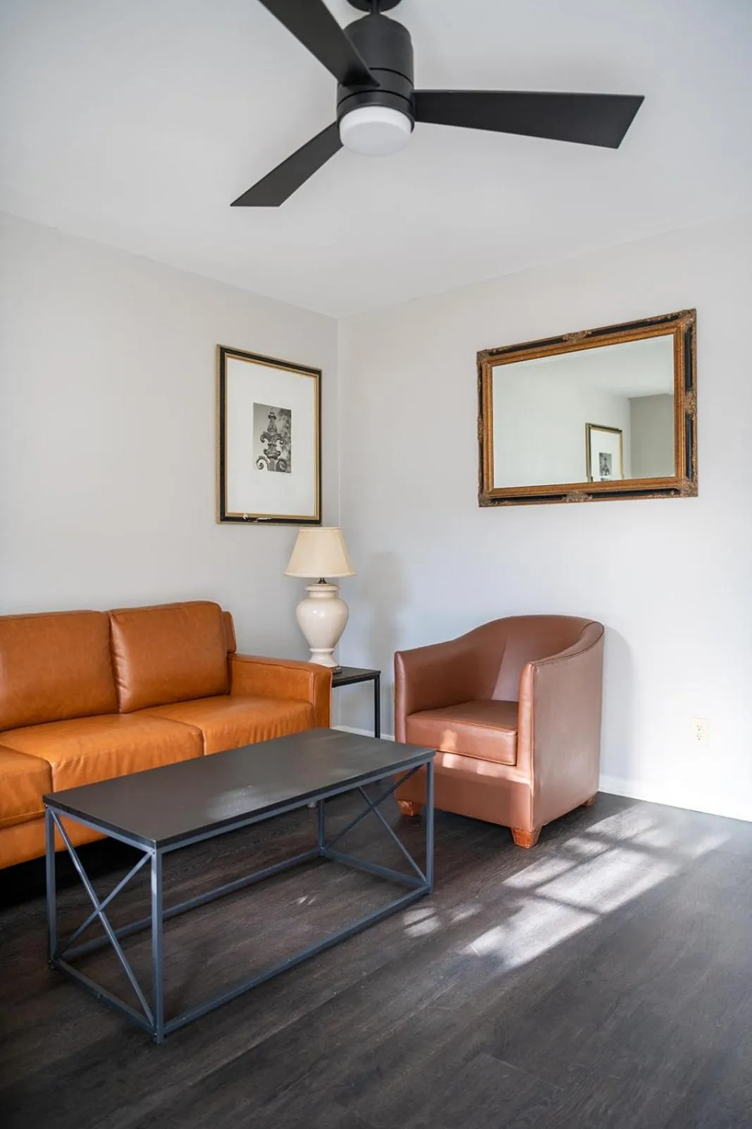 Living room in French Quarter Suites Hotel