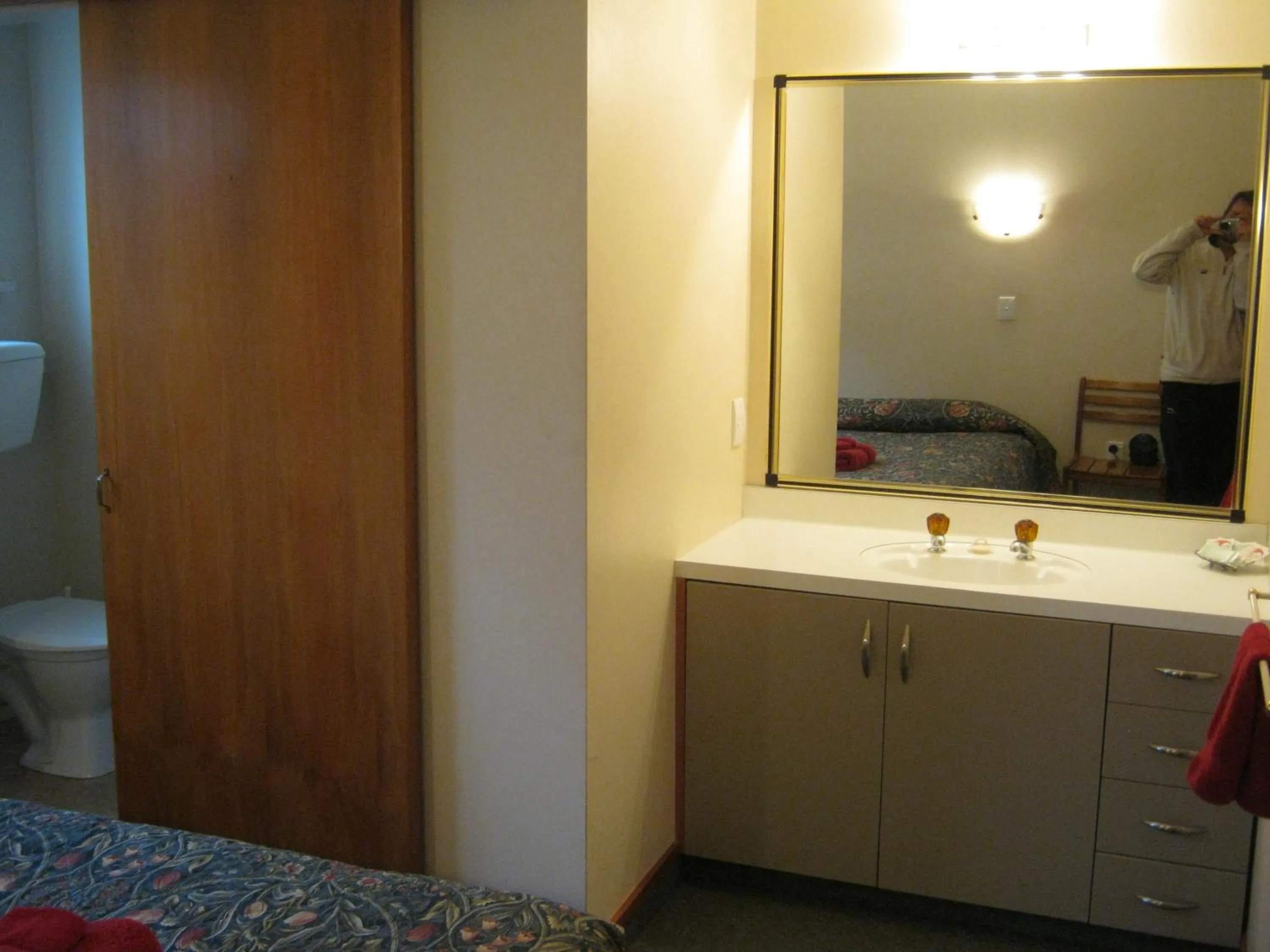 Bathroom in Blue Dolphin Motel