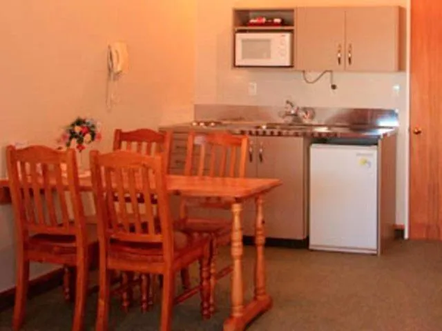 Dining area in Blue Dolphin Motel