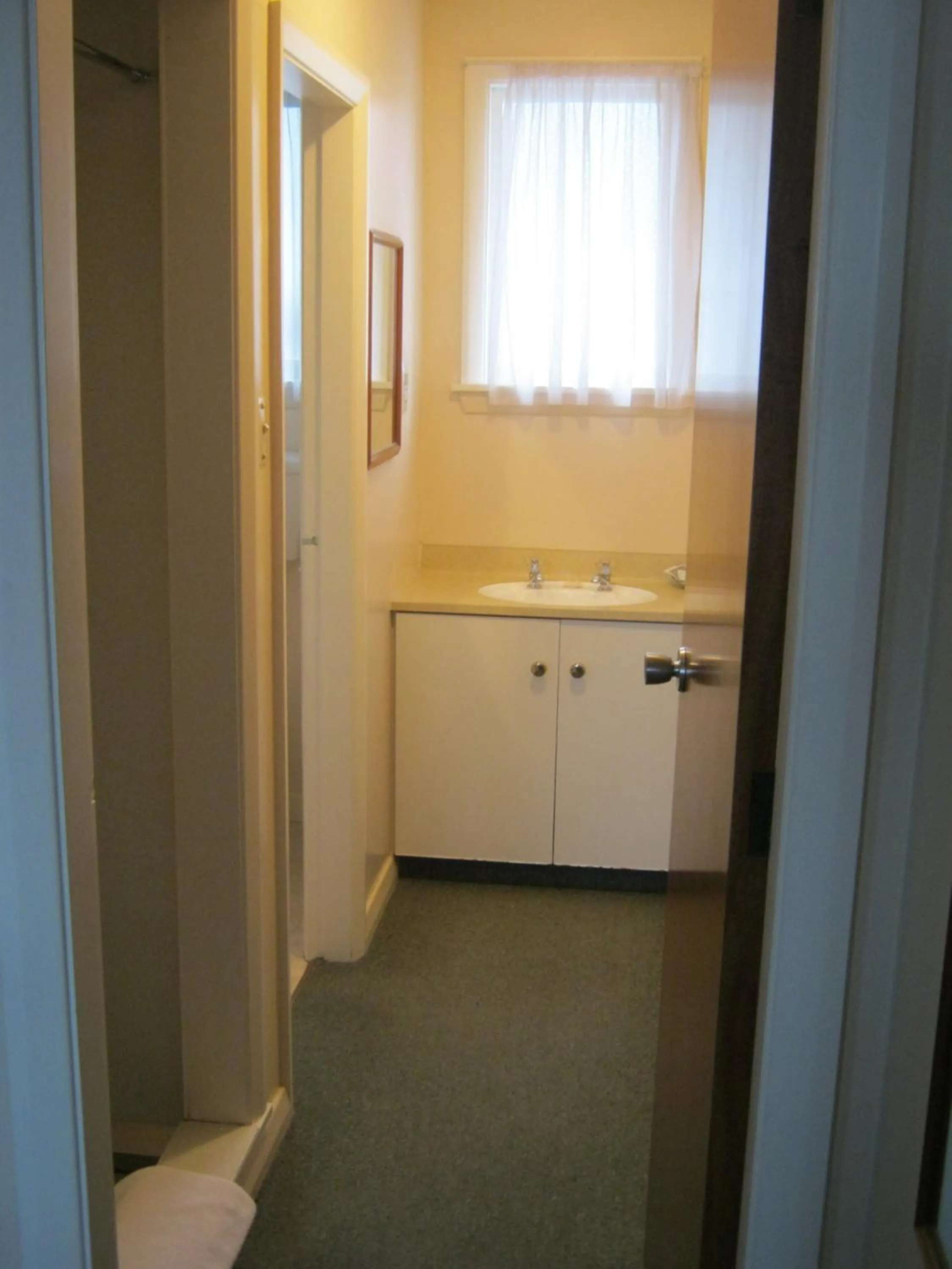 Bathroom in Blue Dolphin Motel