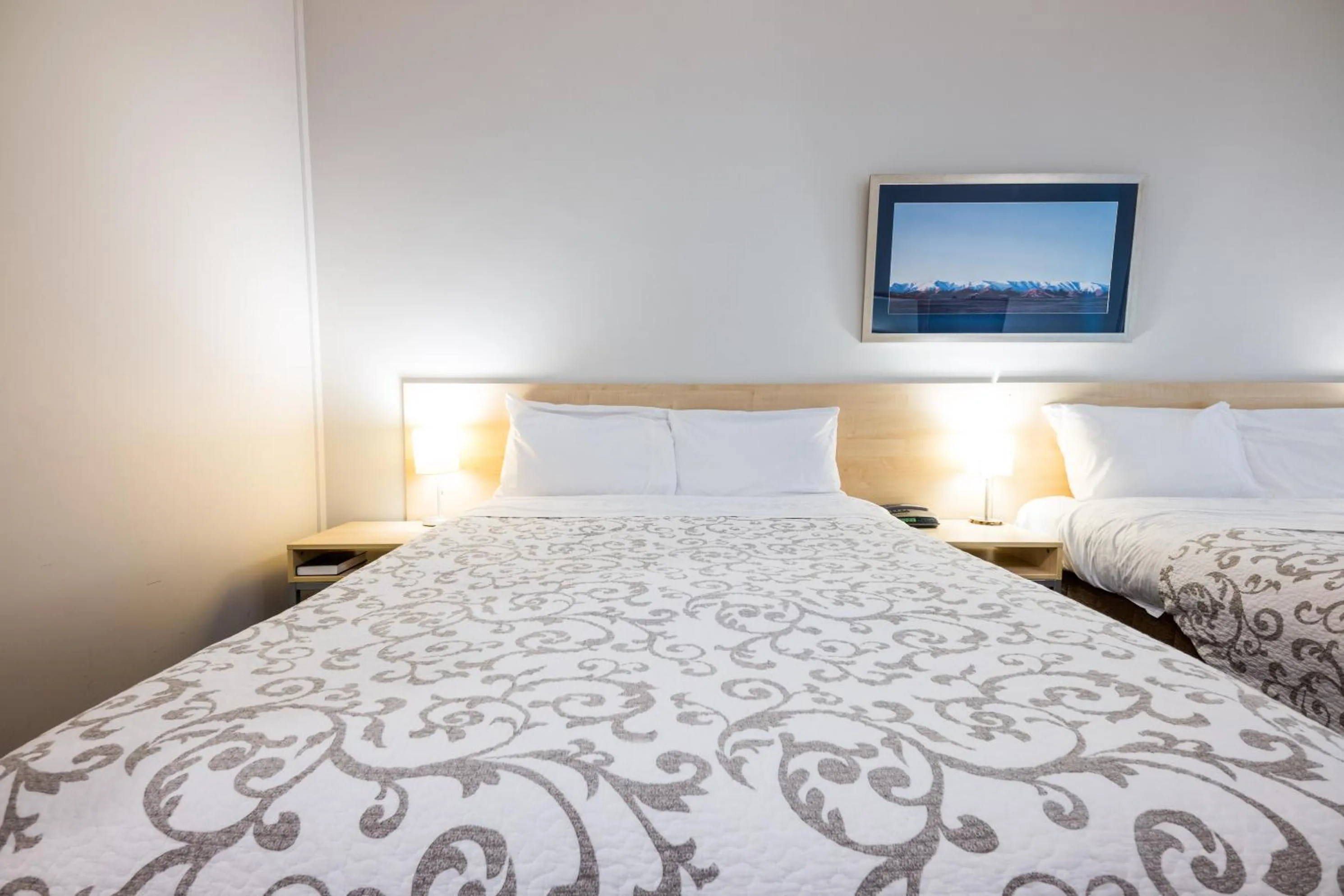 Bed in The Westhaven Motel