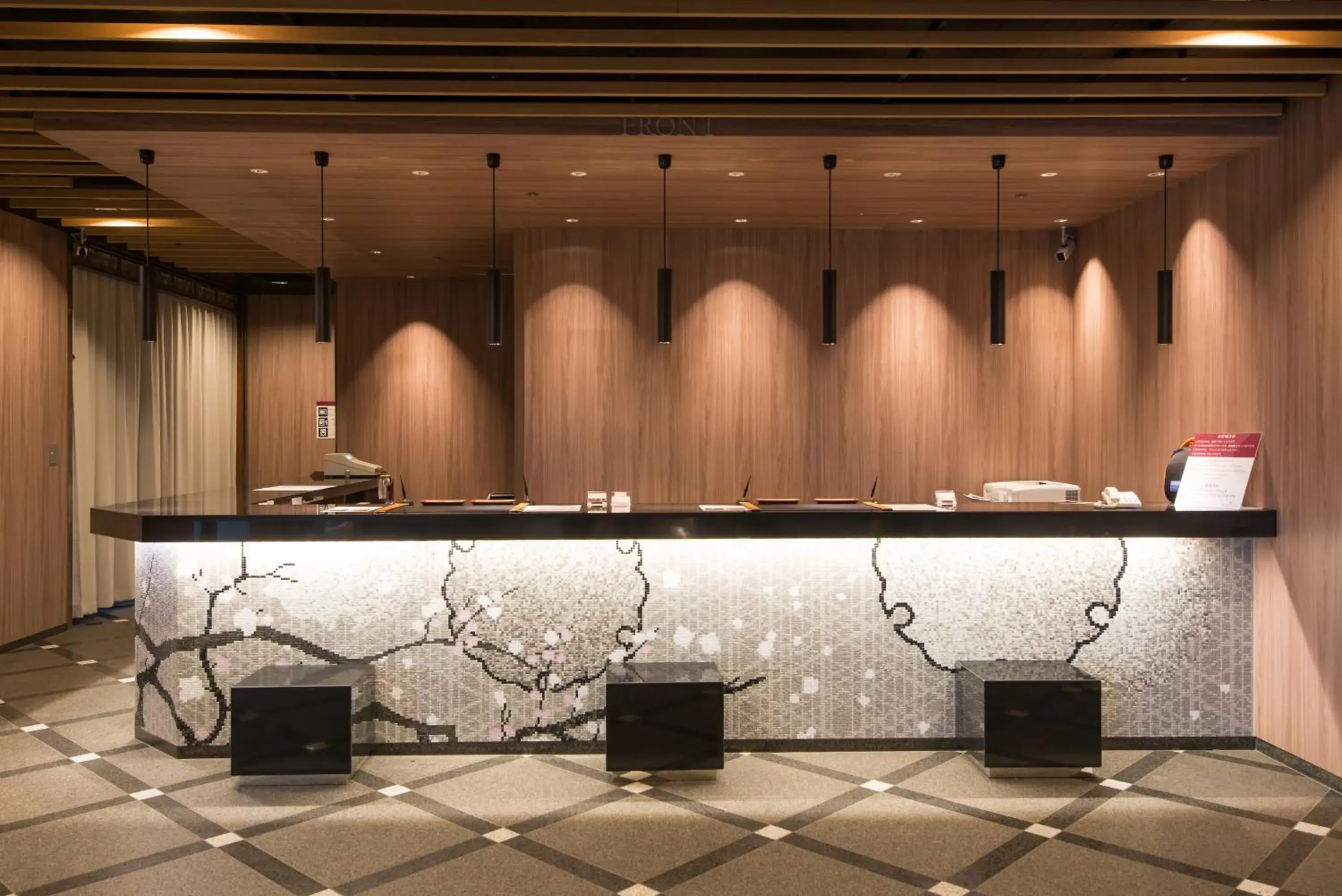 Lobby or reception in The Hedistar Hotel Narita Lobby or reception in The Hedistar Hotel Narita