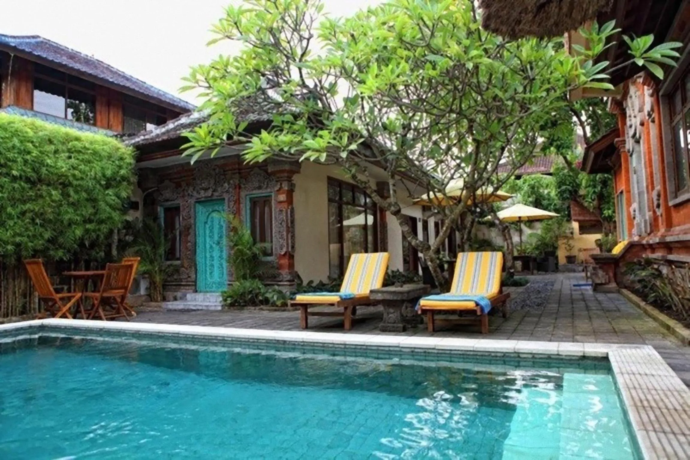 Swimming pool in Sunhouse Guesthouse