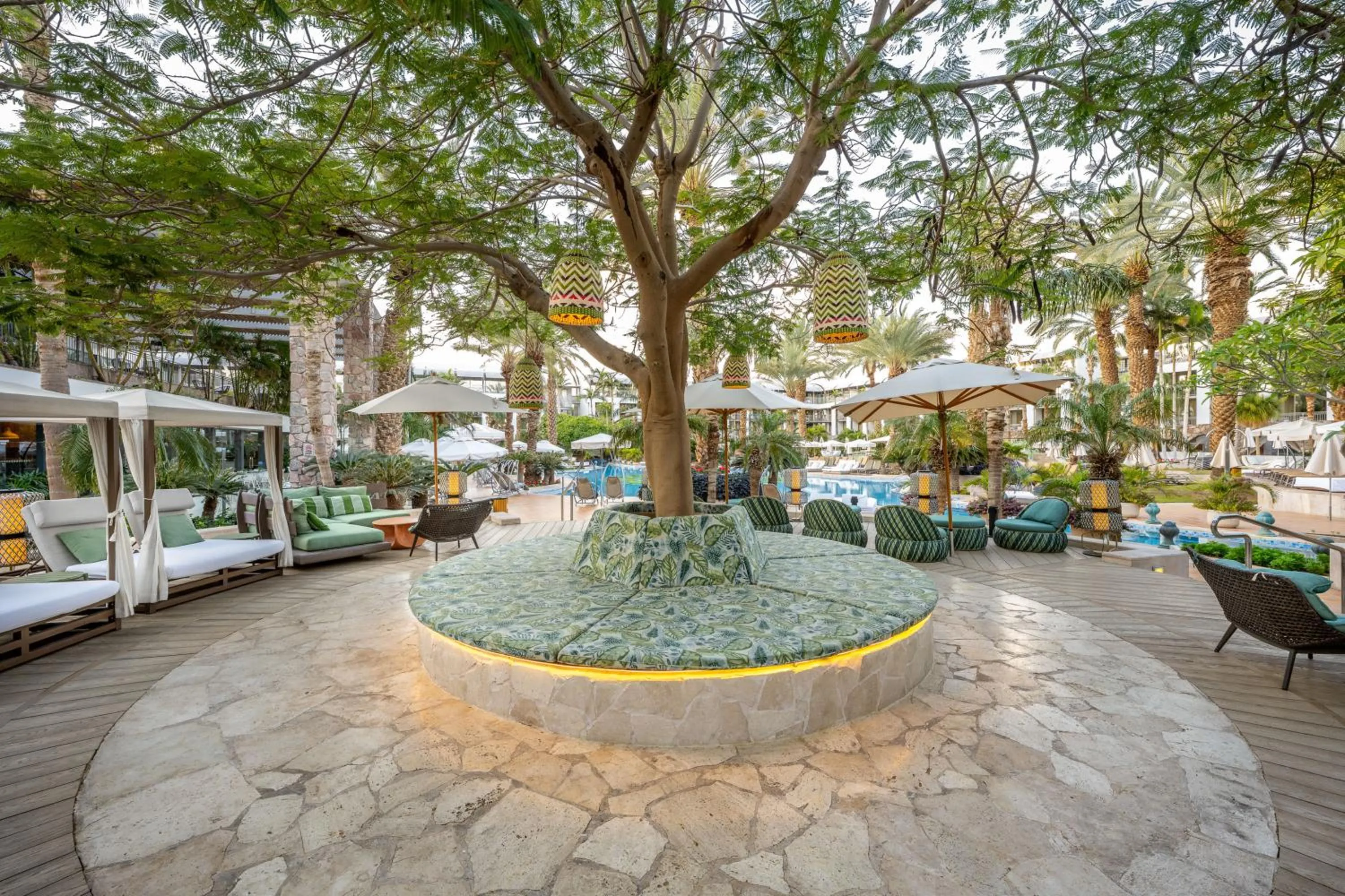 Pool view in Agamim by Isrotel Collection