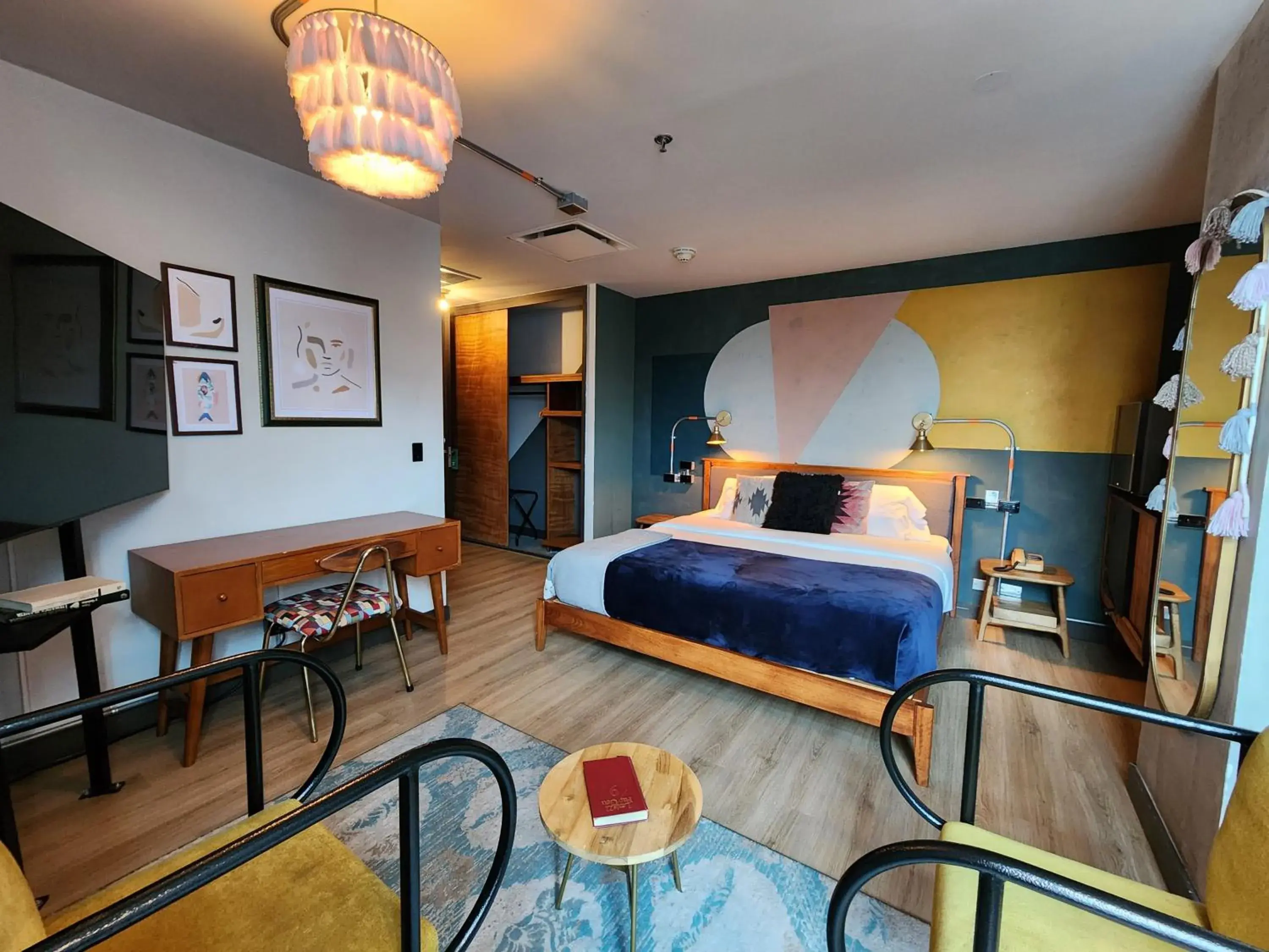 Bed in Socialtel Parque 93 Bogota Bed in Socialtel Parque 93 Bogota