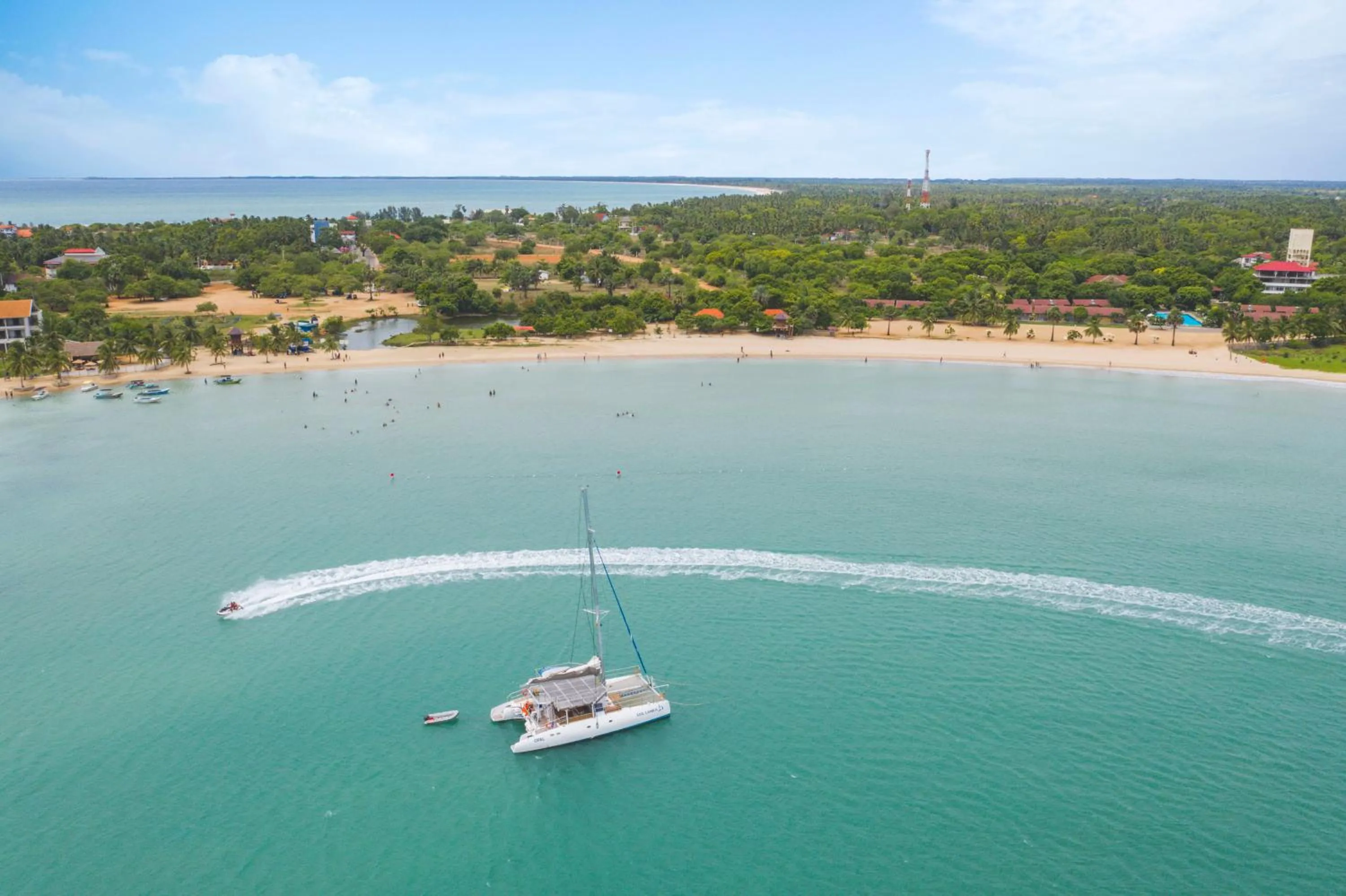 Bird's eye view in Amethyst Resort Passikudah