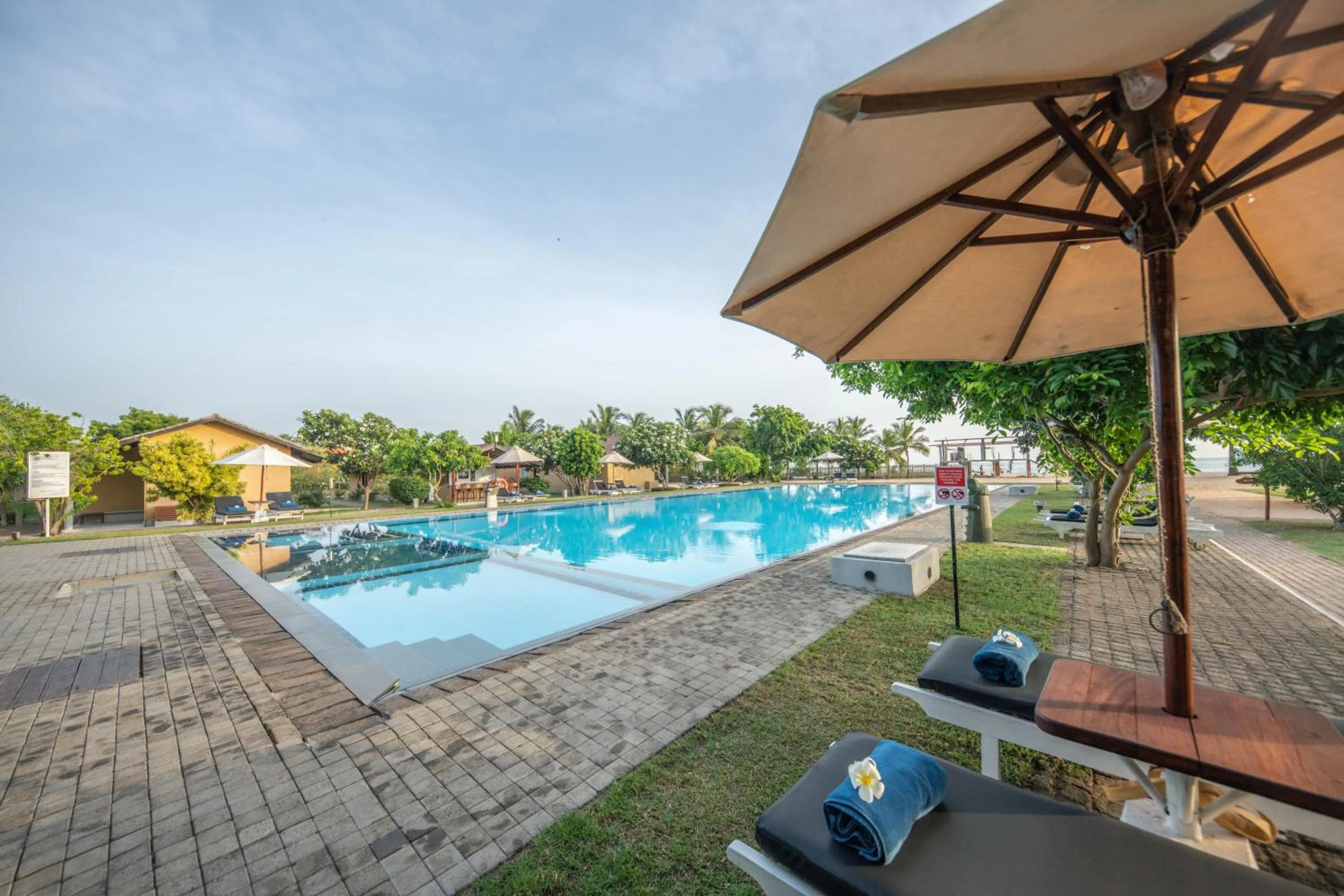 Pool view in Amethyst Resort Passikudah