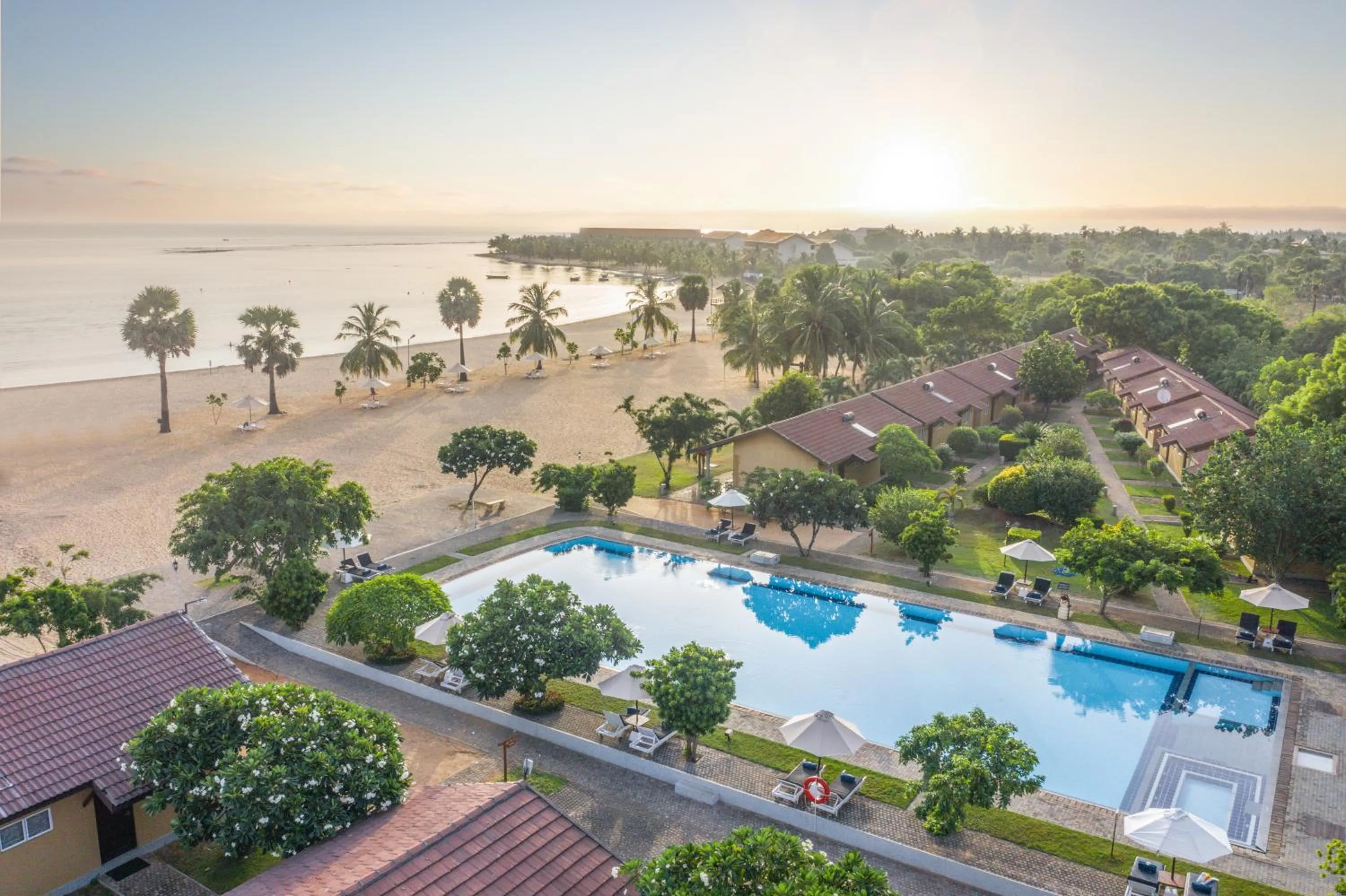 Bird's eye view in Amethyst Resort Passikudah