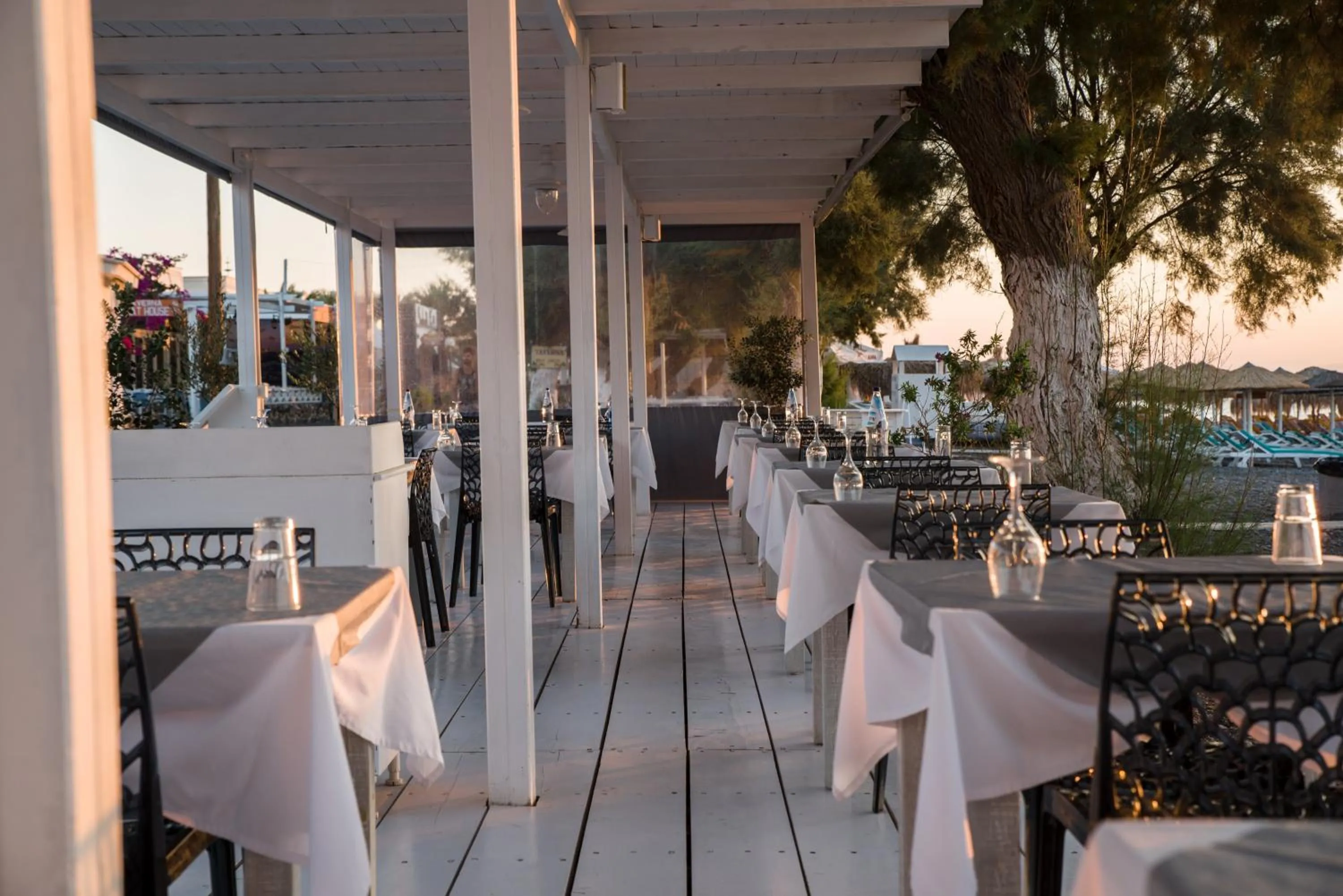 Food and drinks in Beach Boutique Hotel