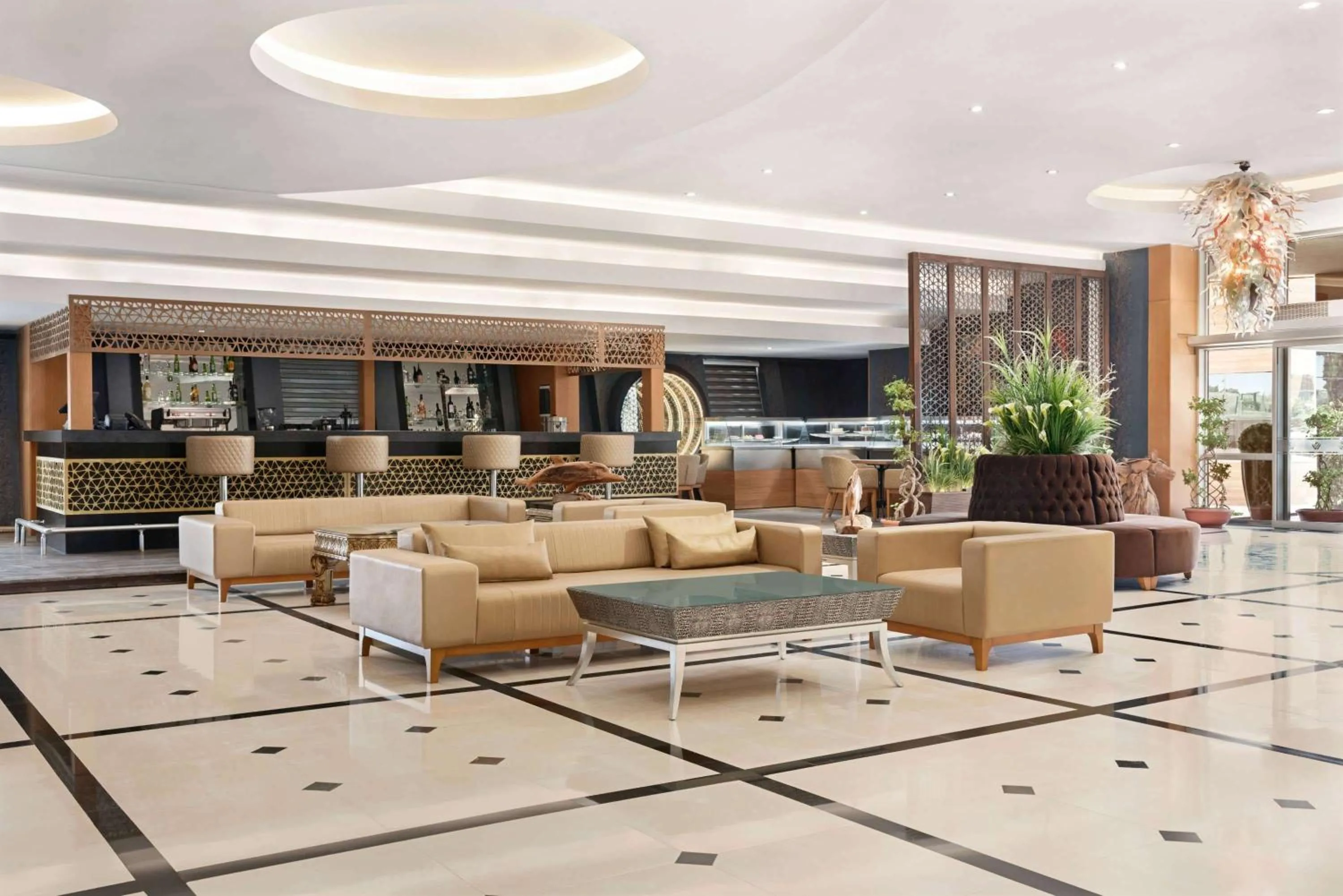 Lobby or reception in Wyndham Cerkezkoy