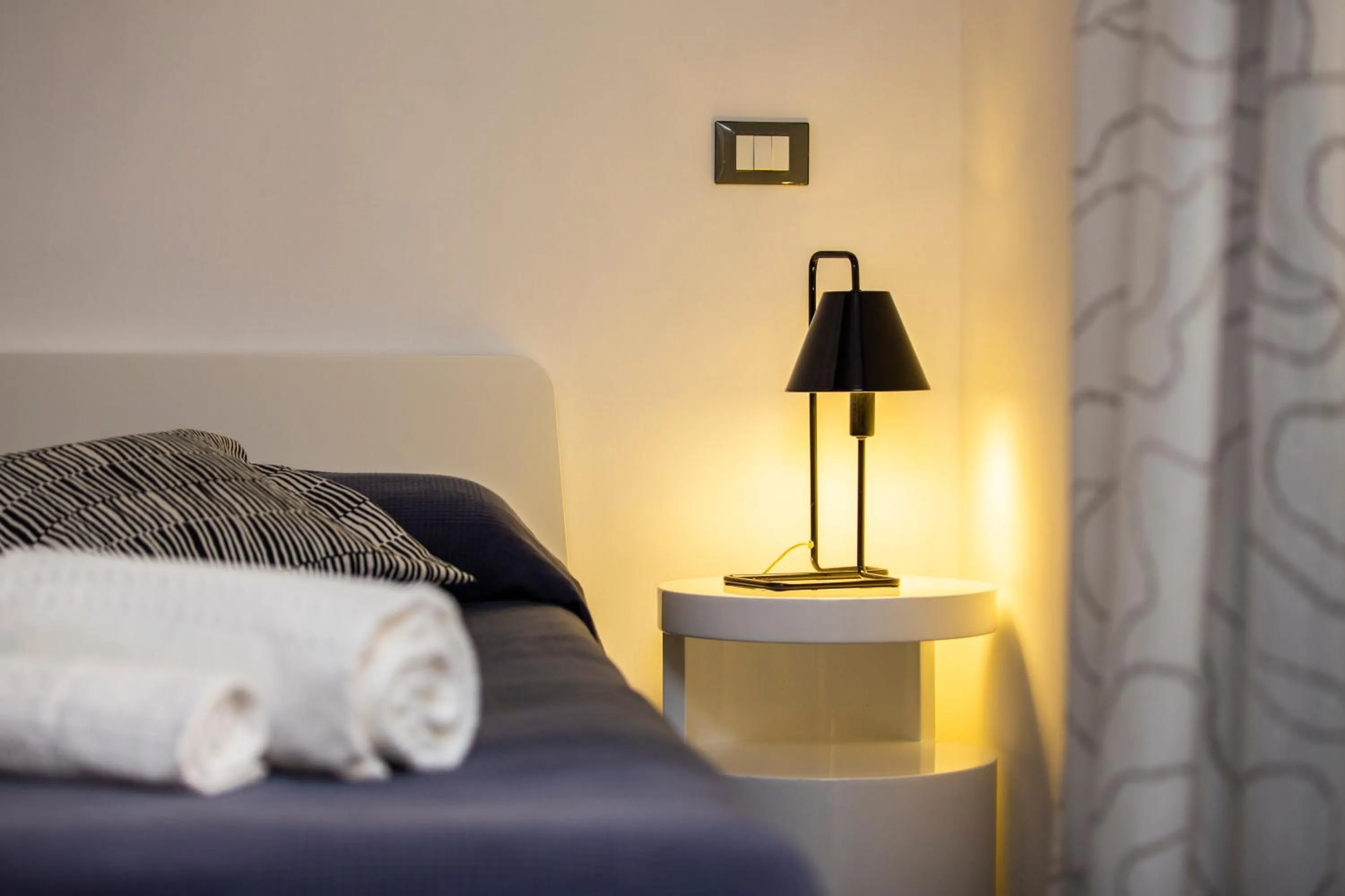 Decorative detail, Bed in POP Art B&B