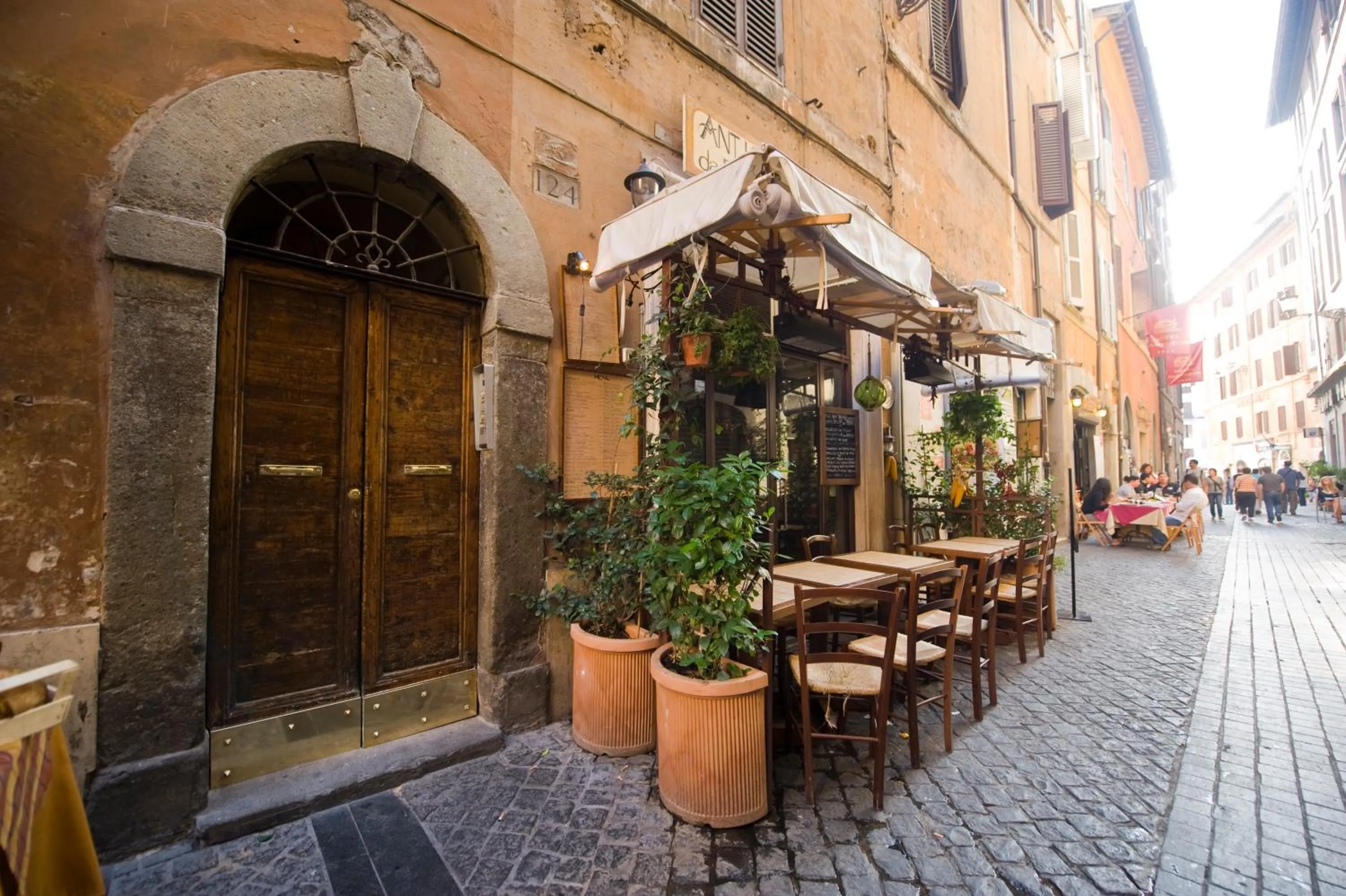 Facade/entrance in POP Art B&B