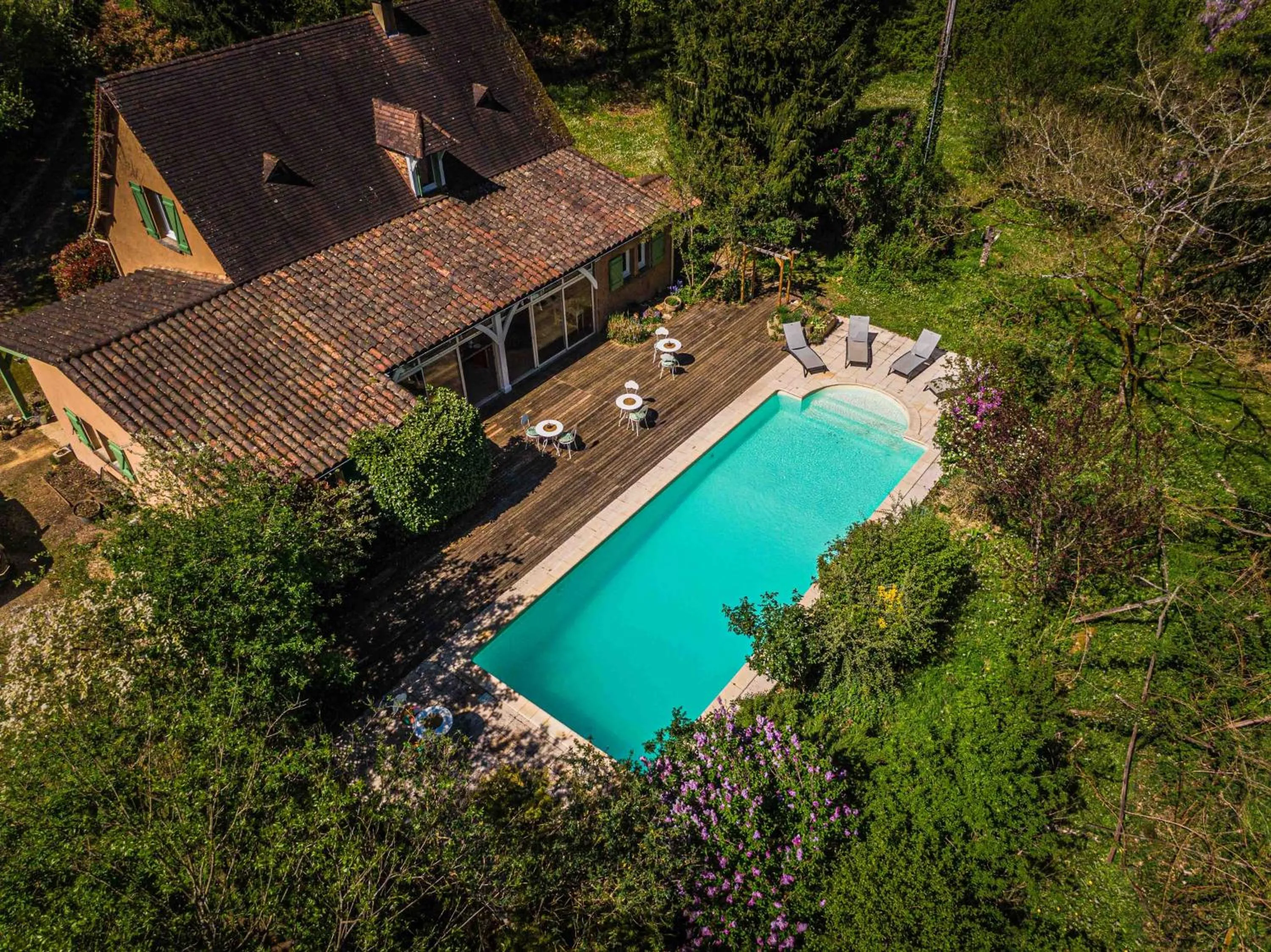 Maison Forenea chambres d'hôtes dans les bois avec petits déjeuners BIO
