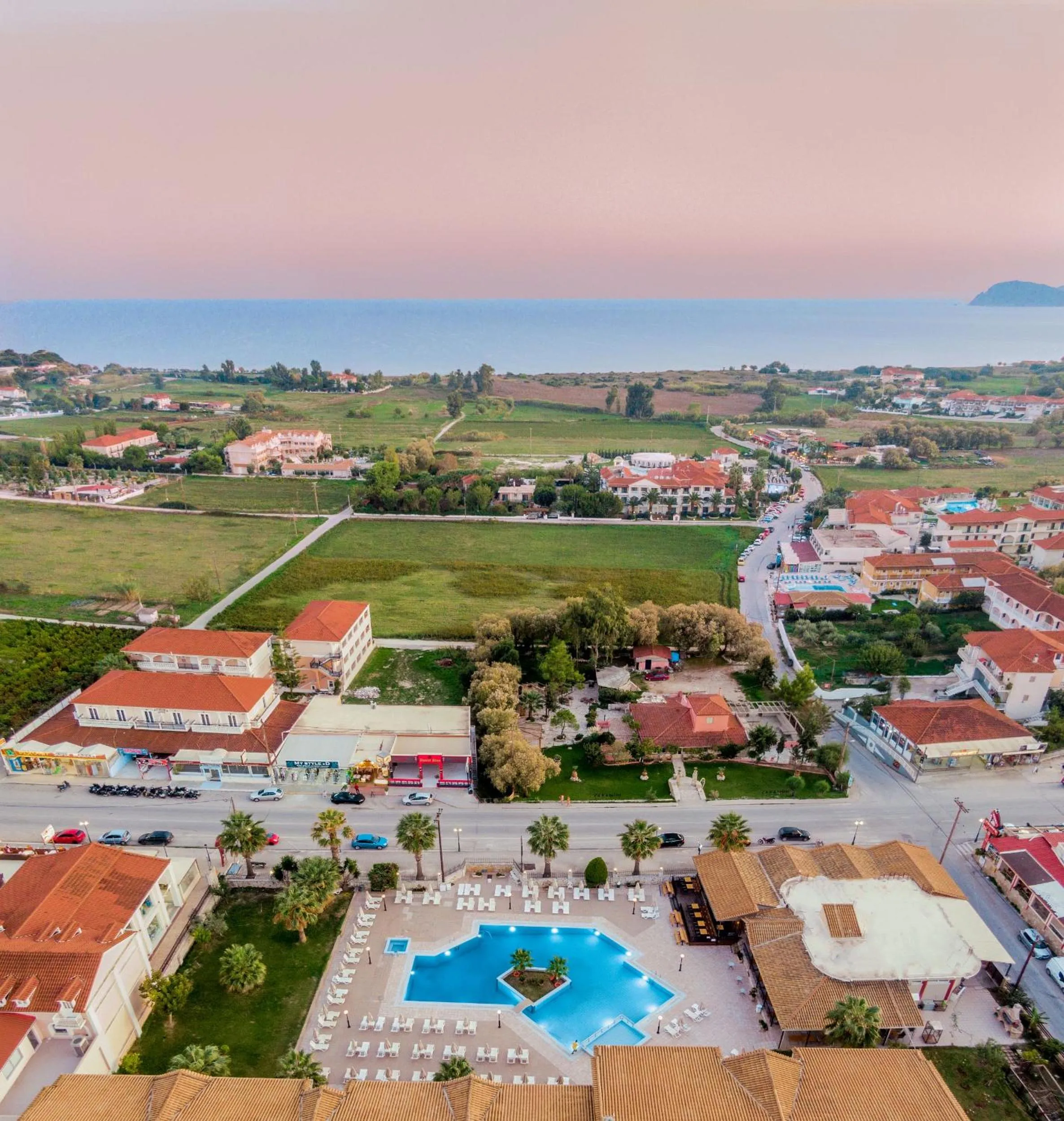 Bird's eye view in Hotel Cronulla