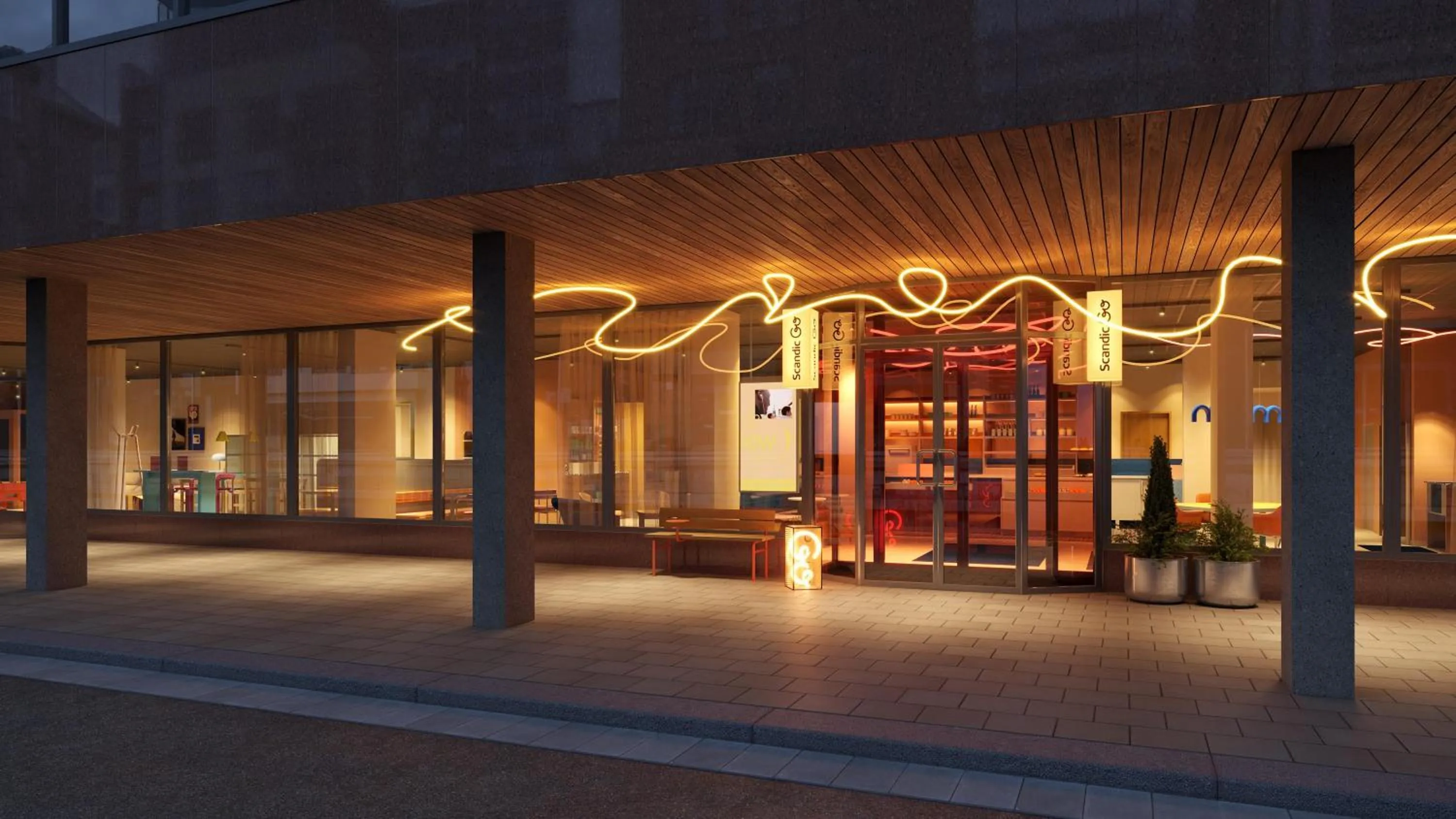 Property building in Scandic Go, Eerikinkatu 30