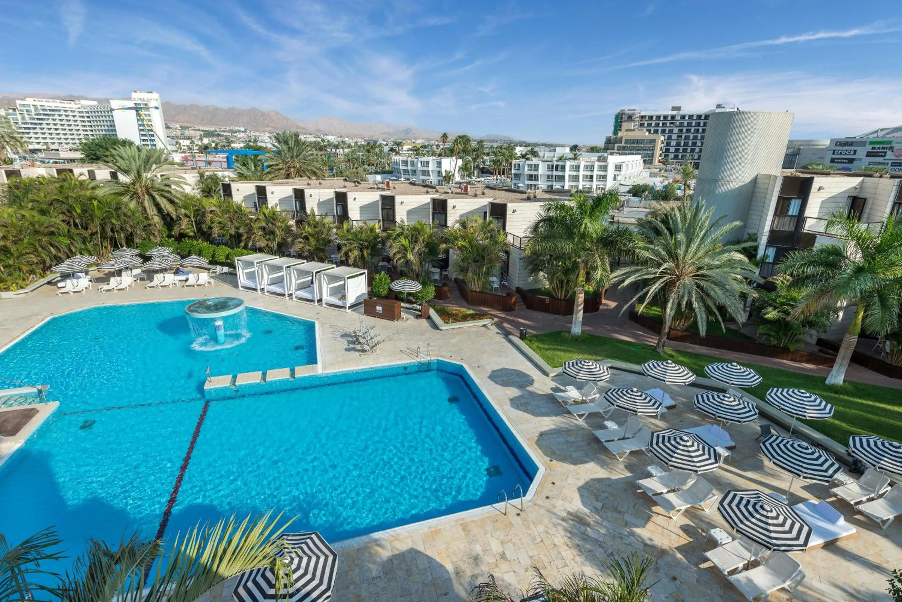 Pool view in Riviera by Isrotel Collection