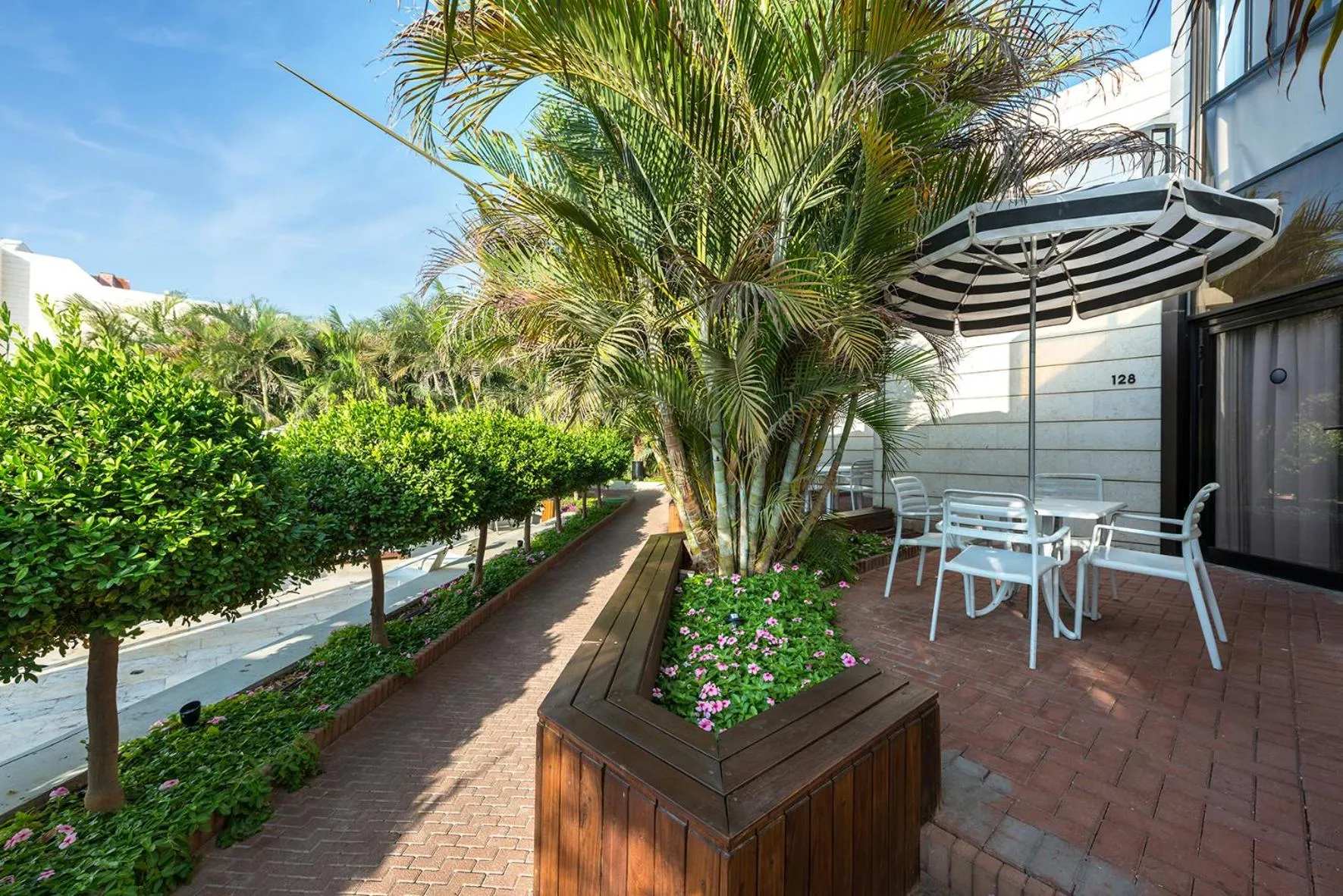 Patio in Riviera by Isrotel Collection