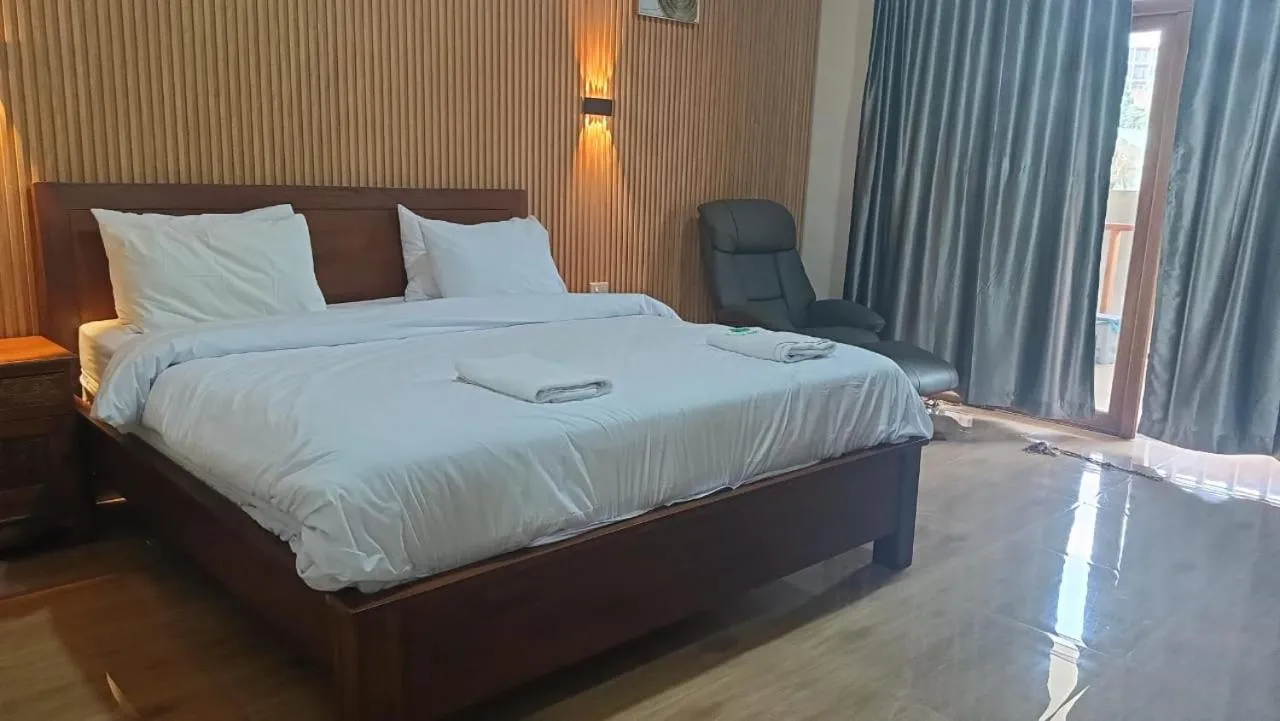 Bed in Toba Village Inn