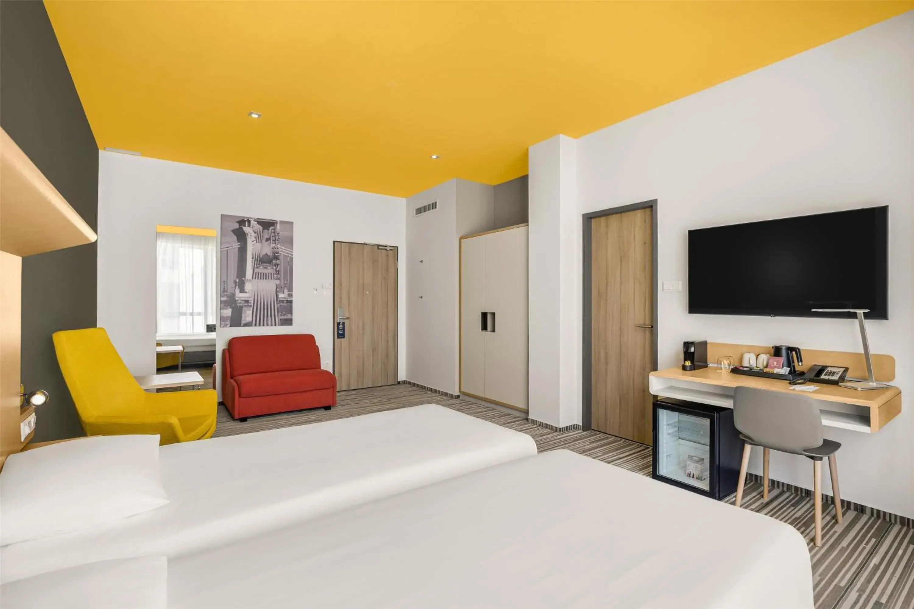 Bedroom, Bed in Park Inn By Radisson Budapest Bedroom, Bed in Park Inn By Radisson Budapest