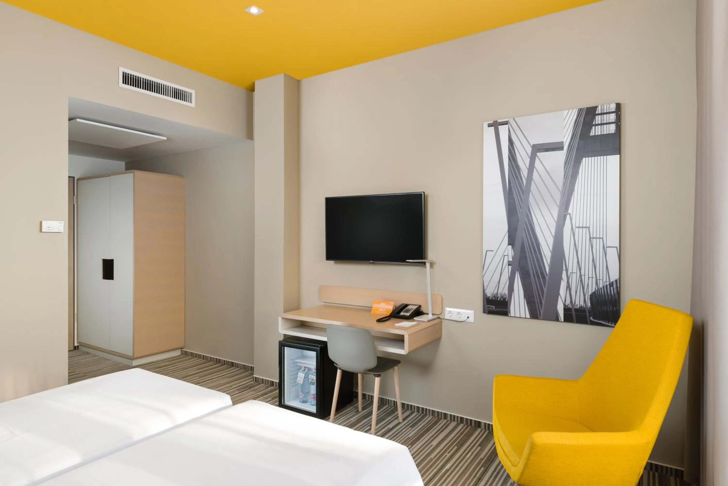 Bedroom, Bed in Park Inn By Radisson Budapest