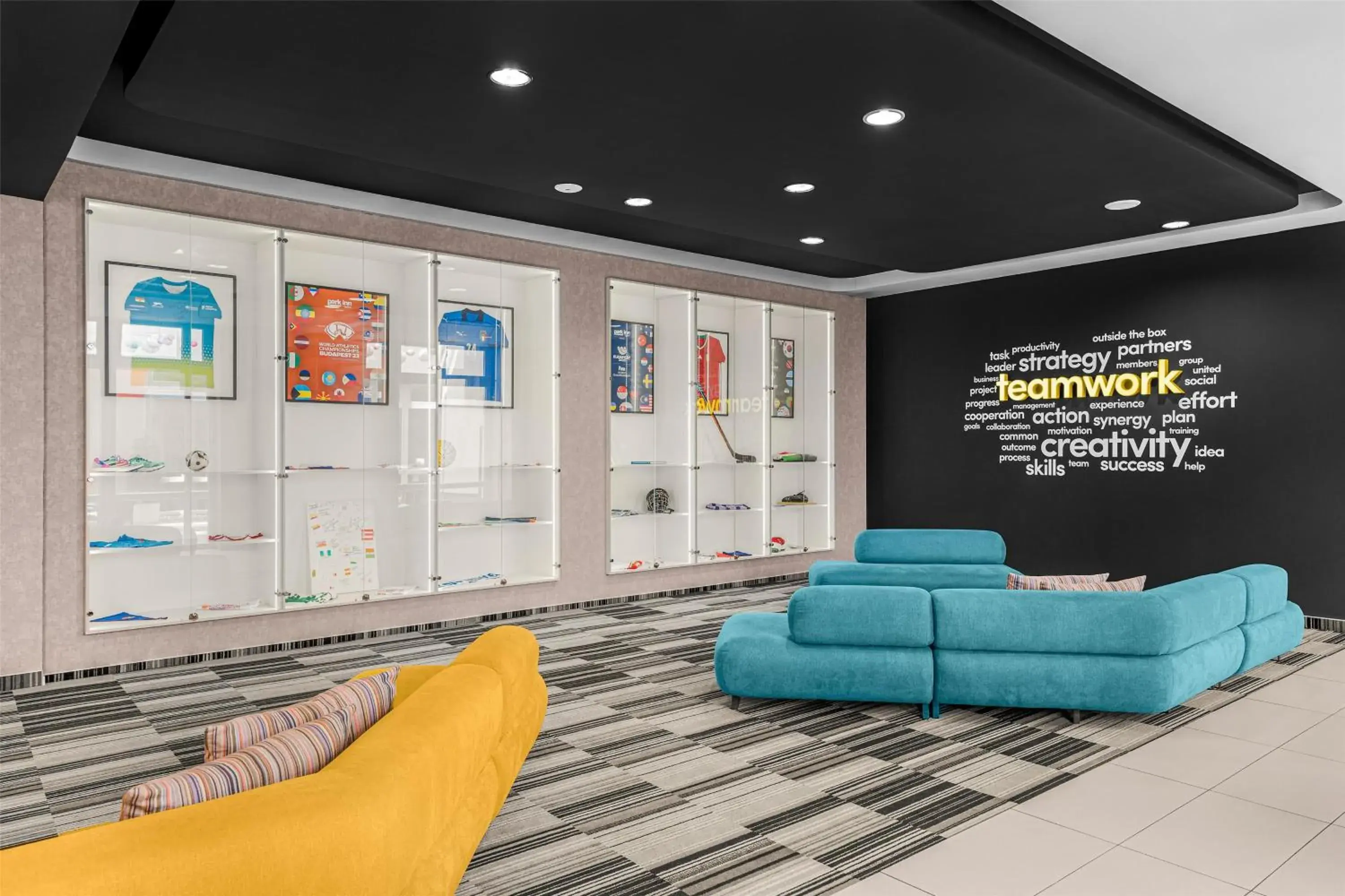 Lobby or reception in Park Inn By Radisson Budapest Lobby or reception in Park Inn By Radisson Budapest