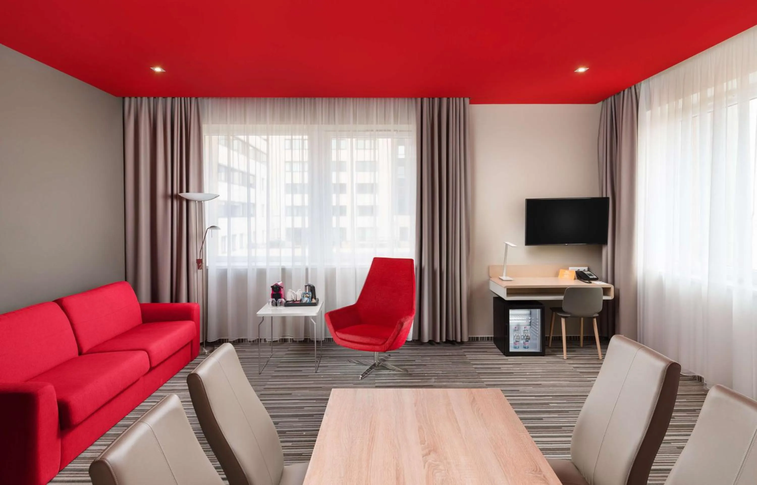 Photo of the whole room in Park Inn By Radisson Budapest