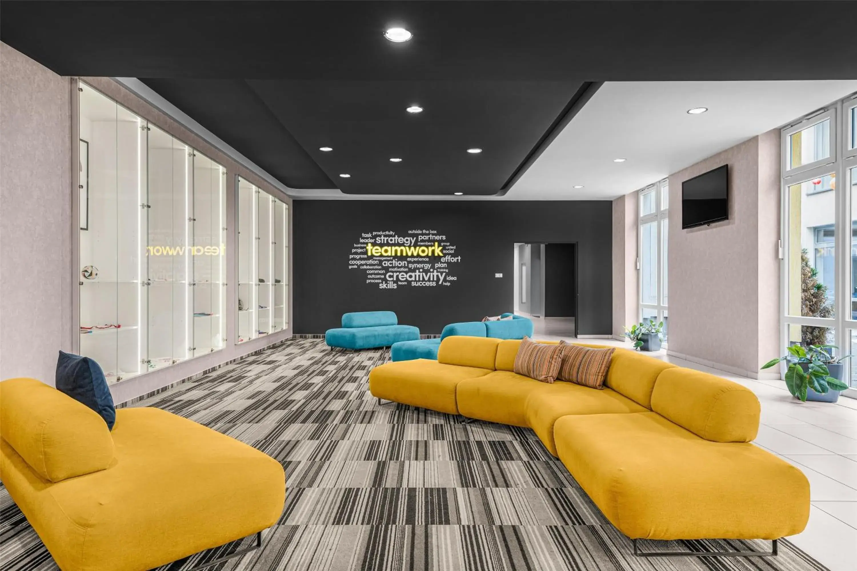 Lobby or reception in Park Inn By Radisson Budapest Lobby or reception in Park Inn By Radisson Budapest