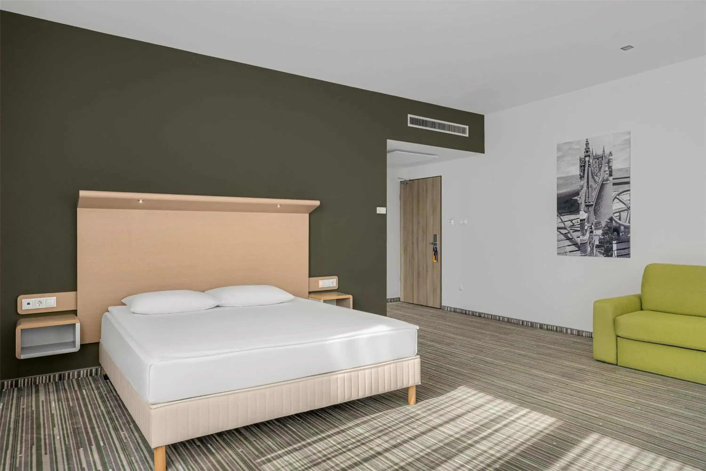 Bedroom, Bed in Park Inn By Radisson Budapest Bedroom, Bed in Park Inn By Radisson Budapest