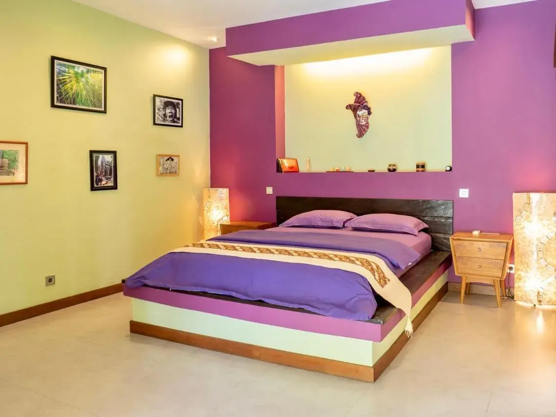 Double Room with Pool View in Villa Pilou Double Room with Pool View in Villa Pilou