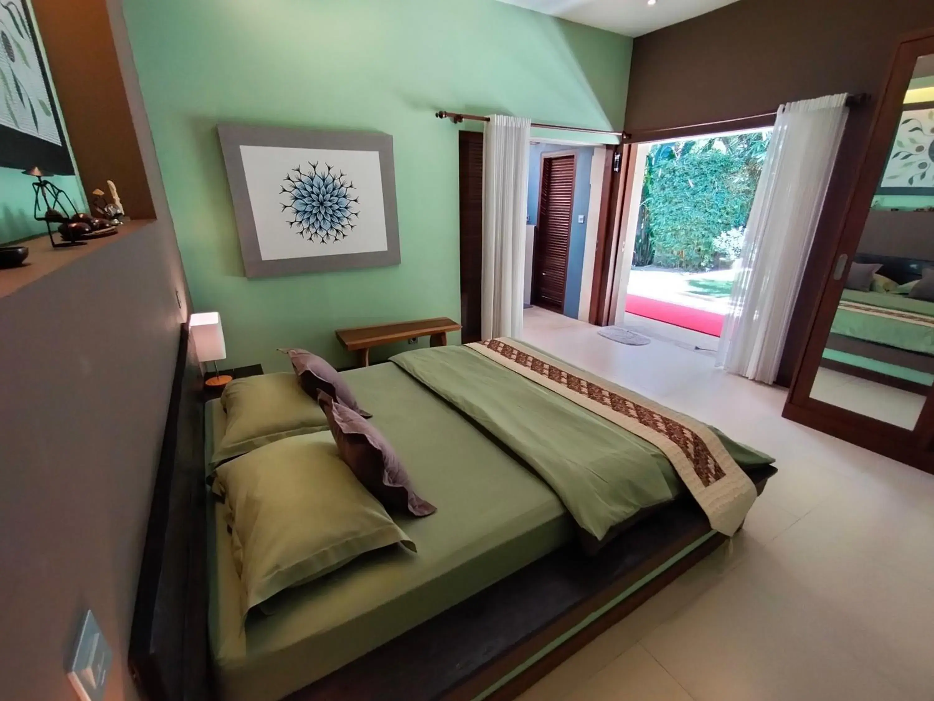 Double Room with Garden View in Villa Pilou Double Room with Garden View in Villa Pilou