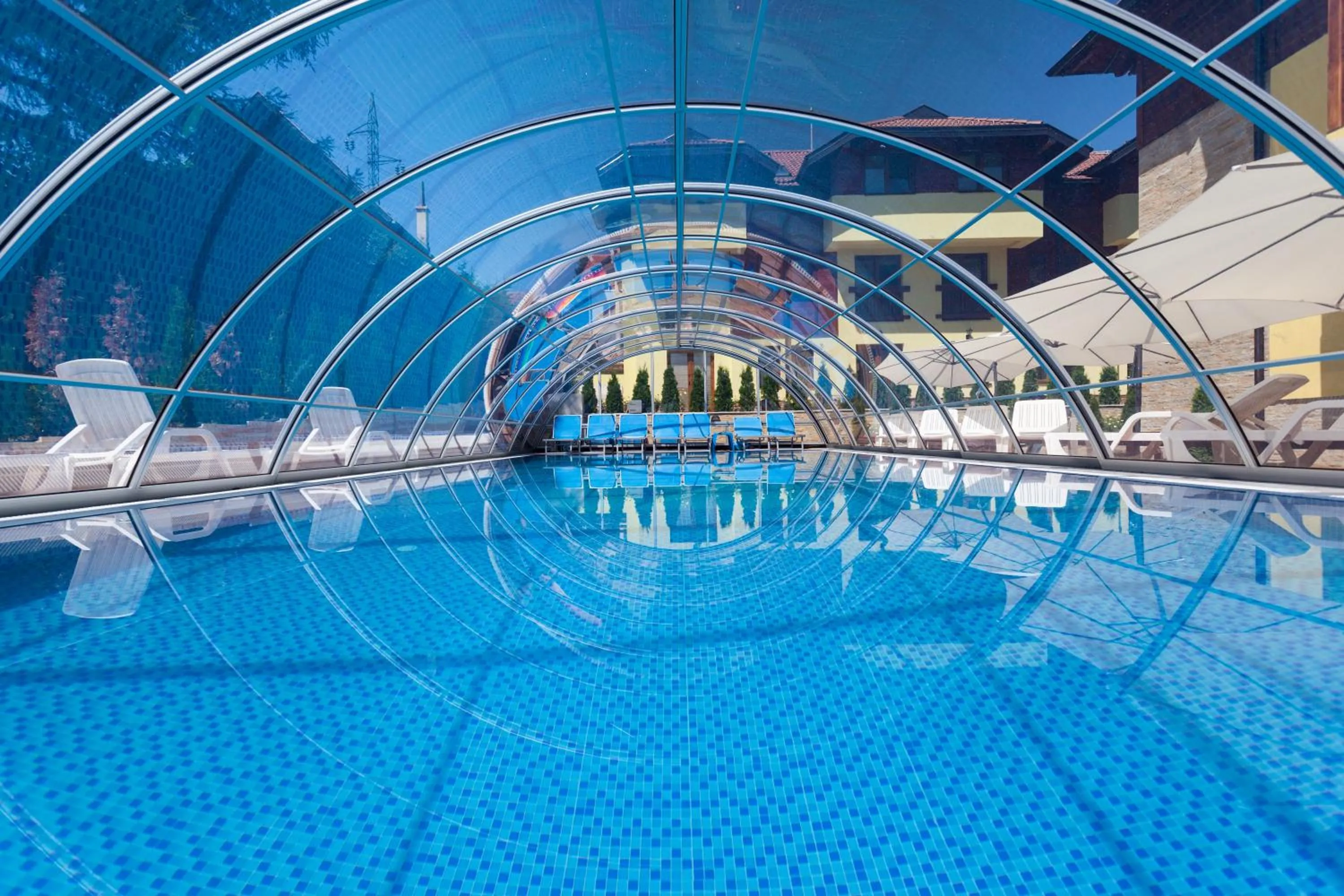 Swimming pool in Vila Barović and Spa