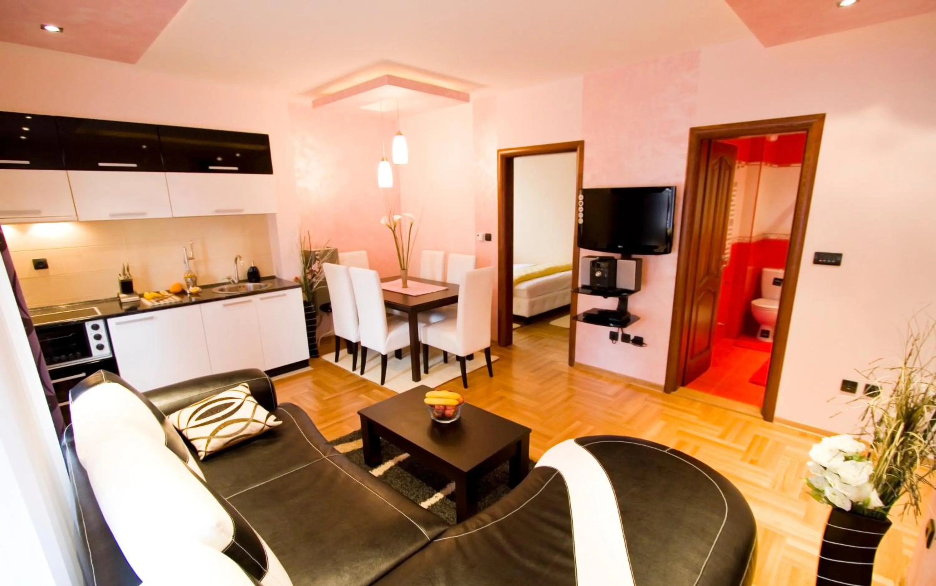 Kitchen or kitchenette in Vila Barović and Spa