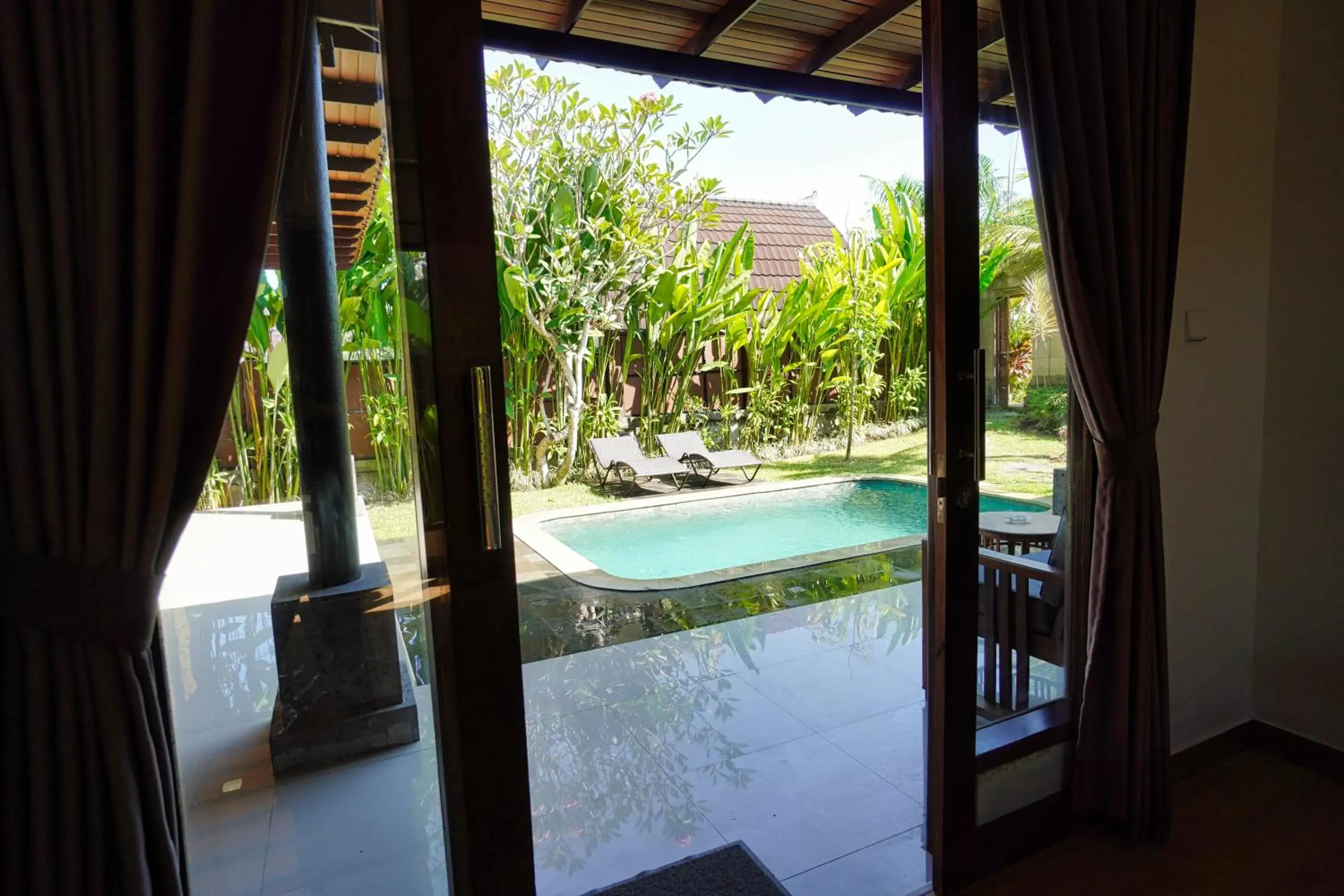 Garden view in Adil Villa & Resort Garden view in Adil Villa & Resort