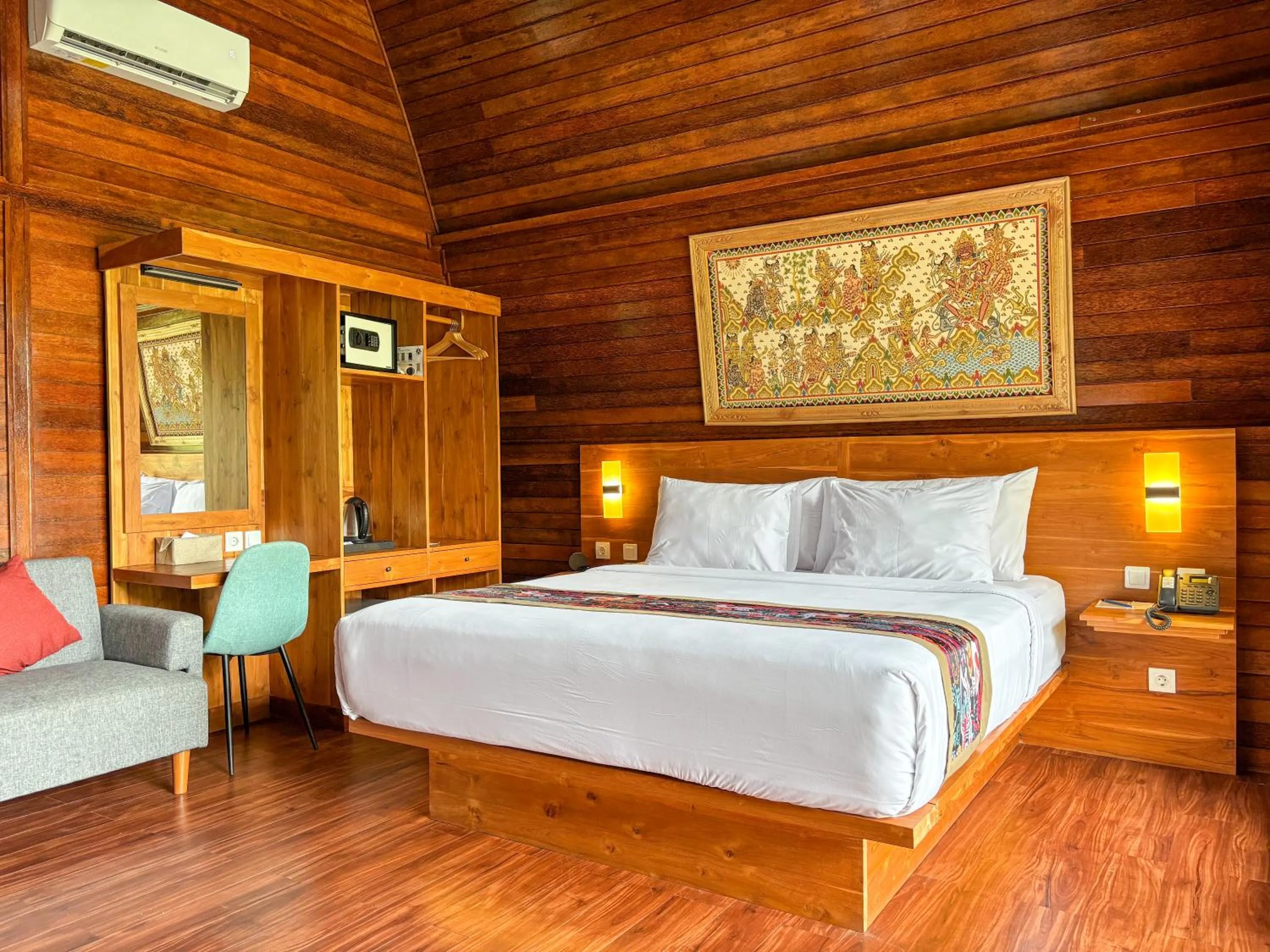 Property building, Bed in Adil Villa & Resort