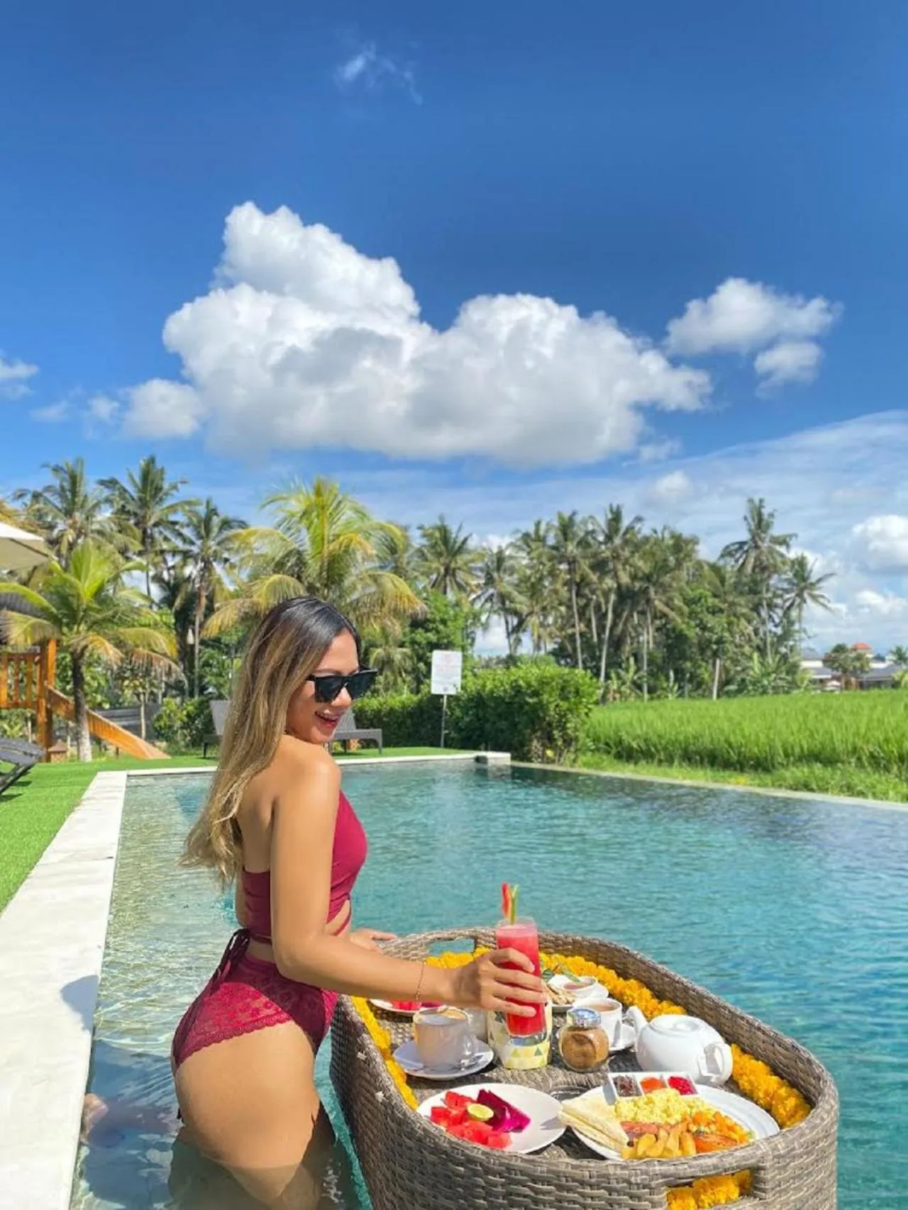 Breakfast in Adil Villa & Resort