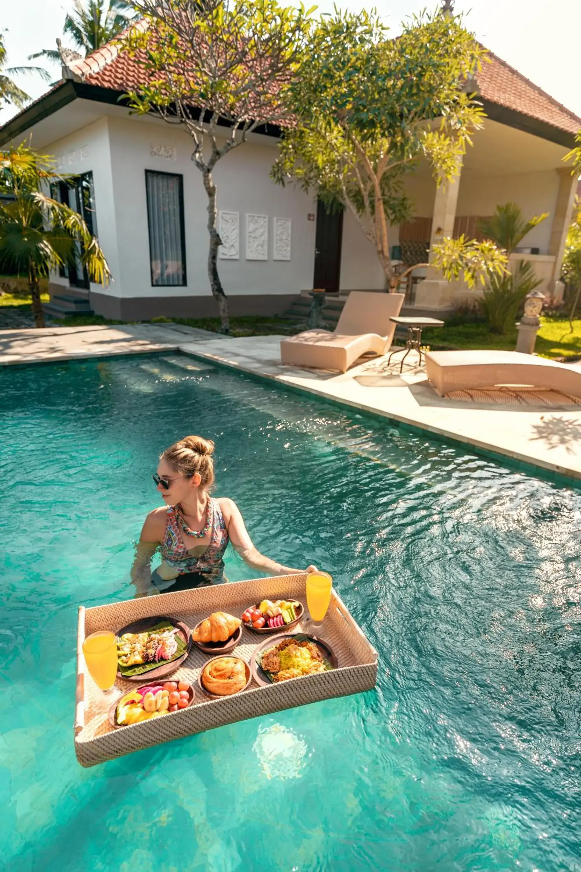 Pool view in Adil Villa & Resort Pool view in Adil Villa & Resort