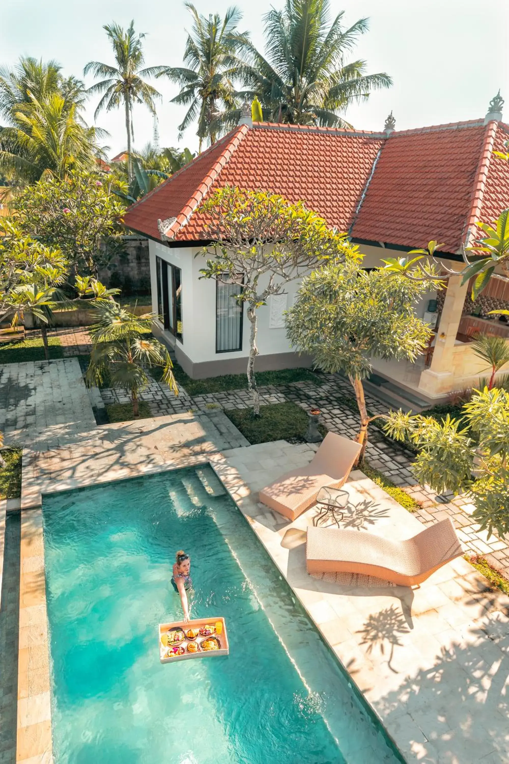 Pool view in Adil Villa & Resort Pool view in Adil Villa & Resort