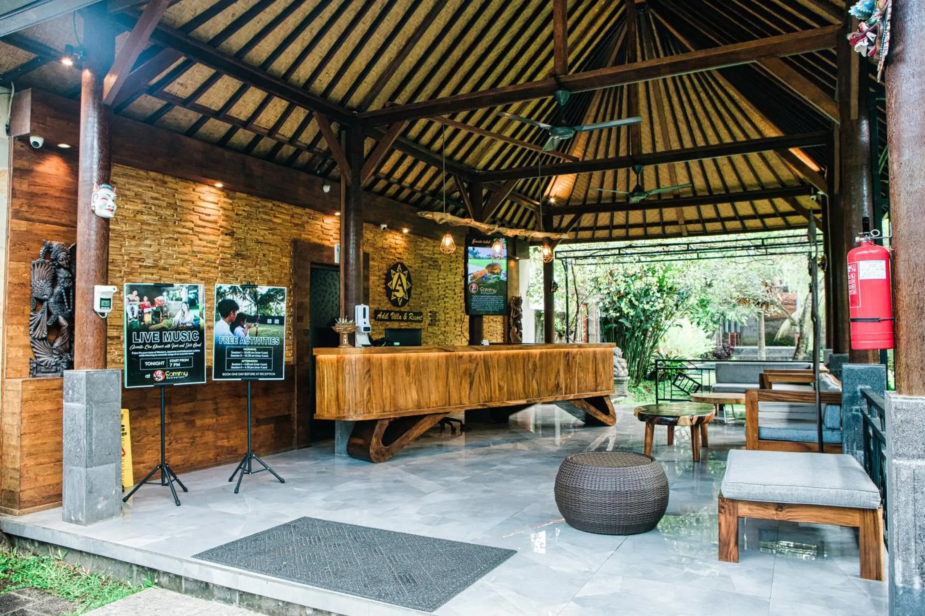 Lobby or reception in Adil Villa & Resort Lobby or reception in Adil Villa & Resort