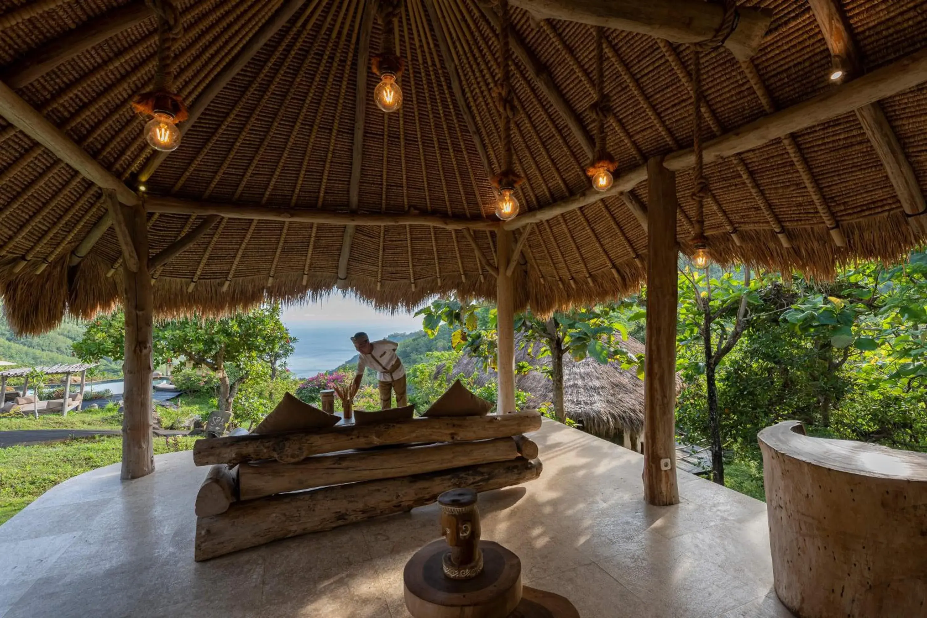 Lobby or reception in MATHIS Lodge Amed Lobby or reception in MATHIS Lodge Amed