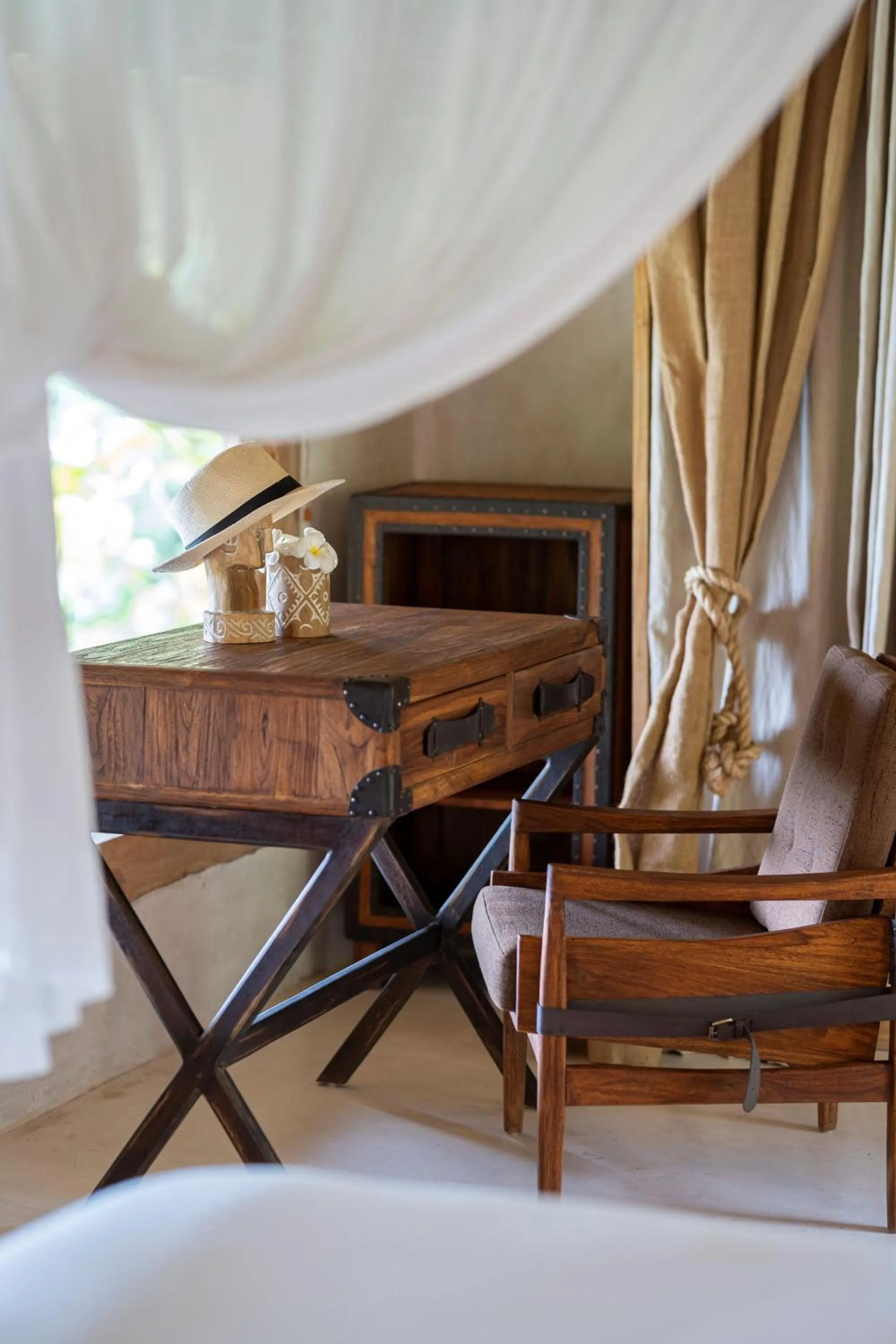 Decorative detail in MATHIS Lodge Amed