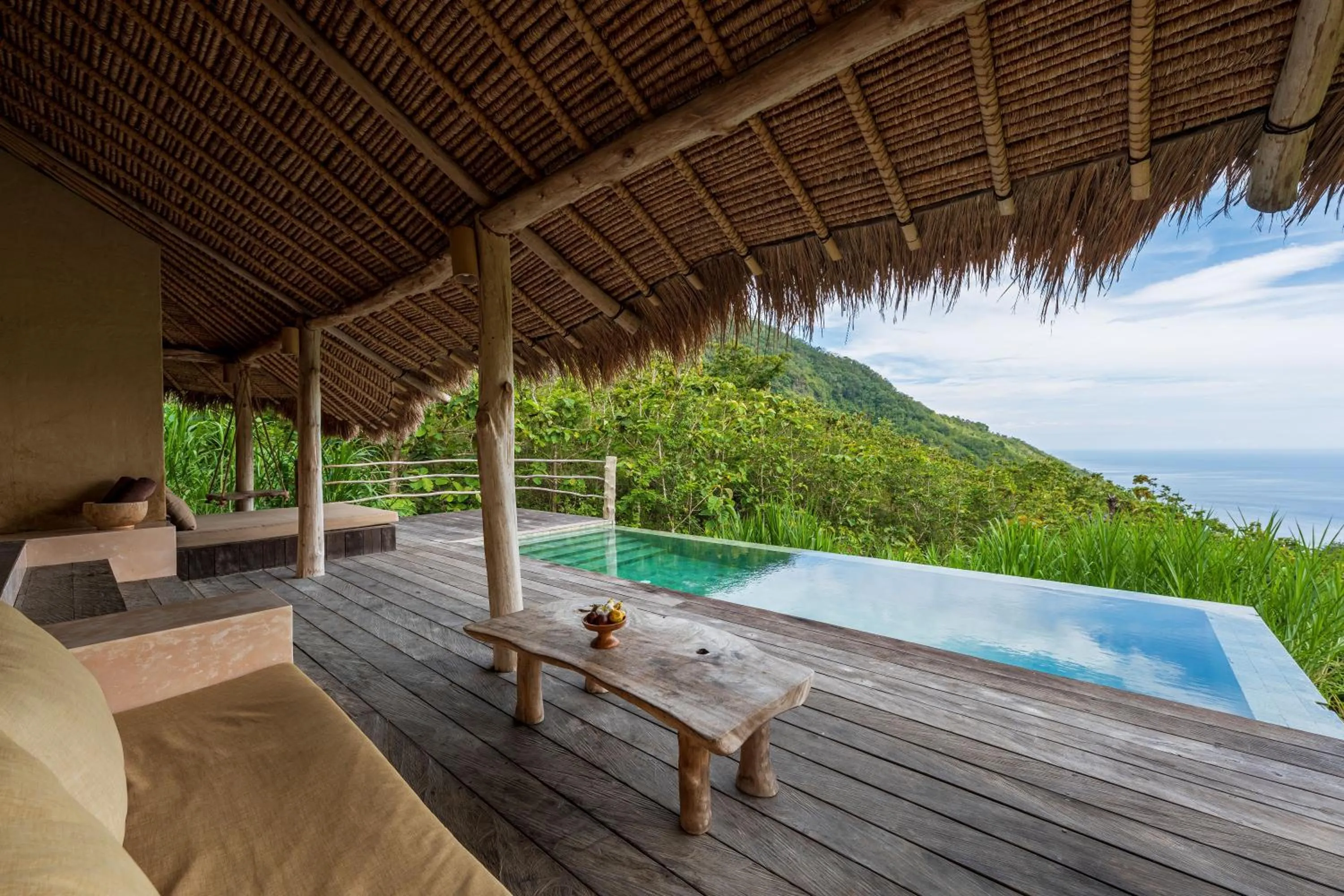 Swimming pool in MATHIS Lodge Amed
