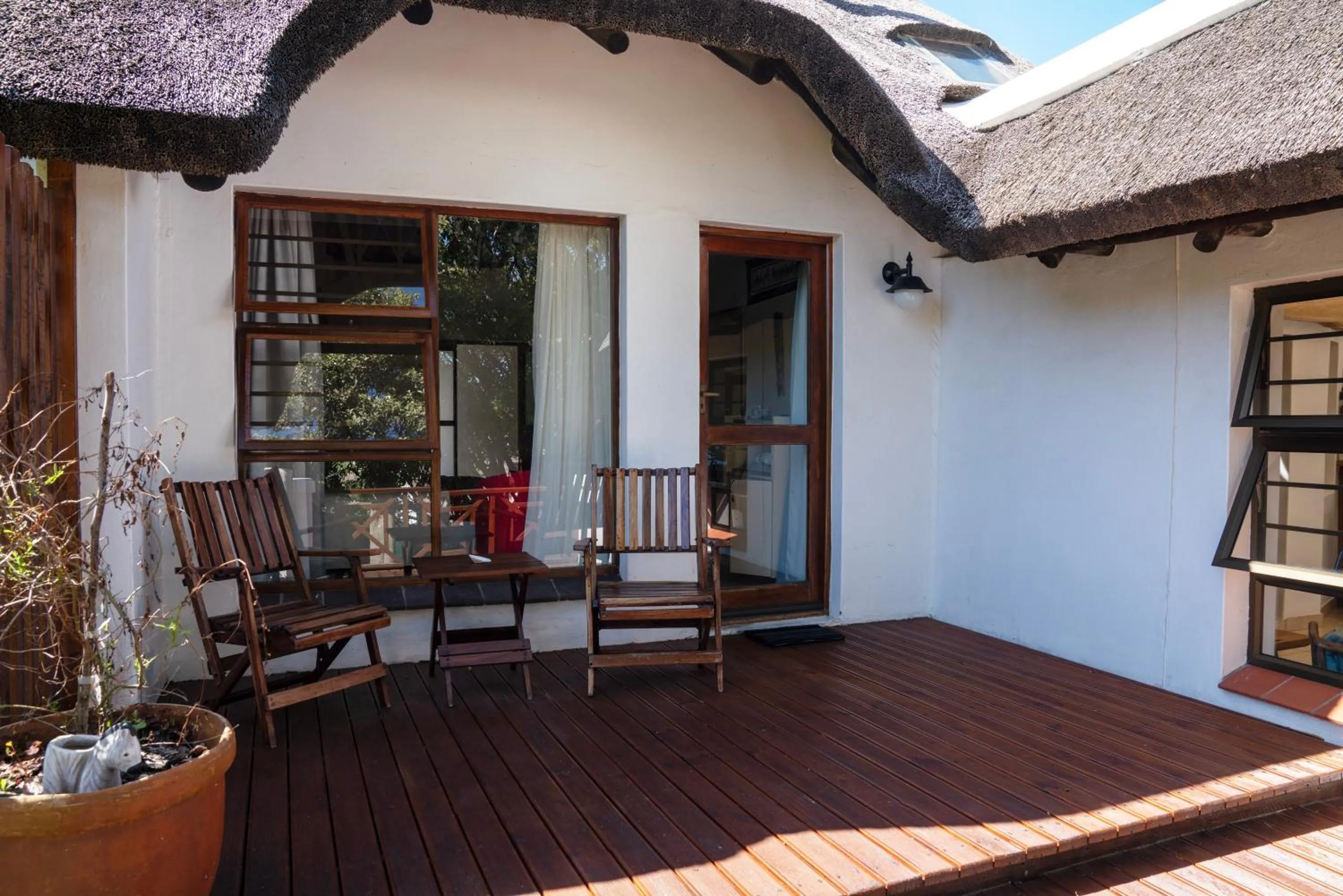 Patio in Cycads on Sea Guest House