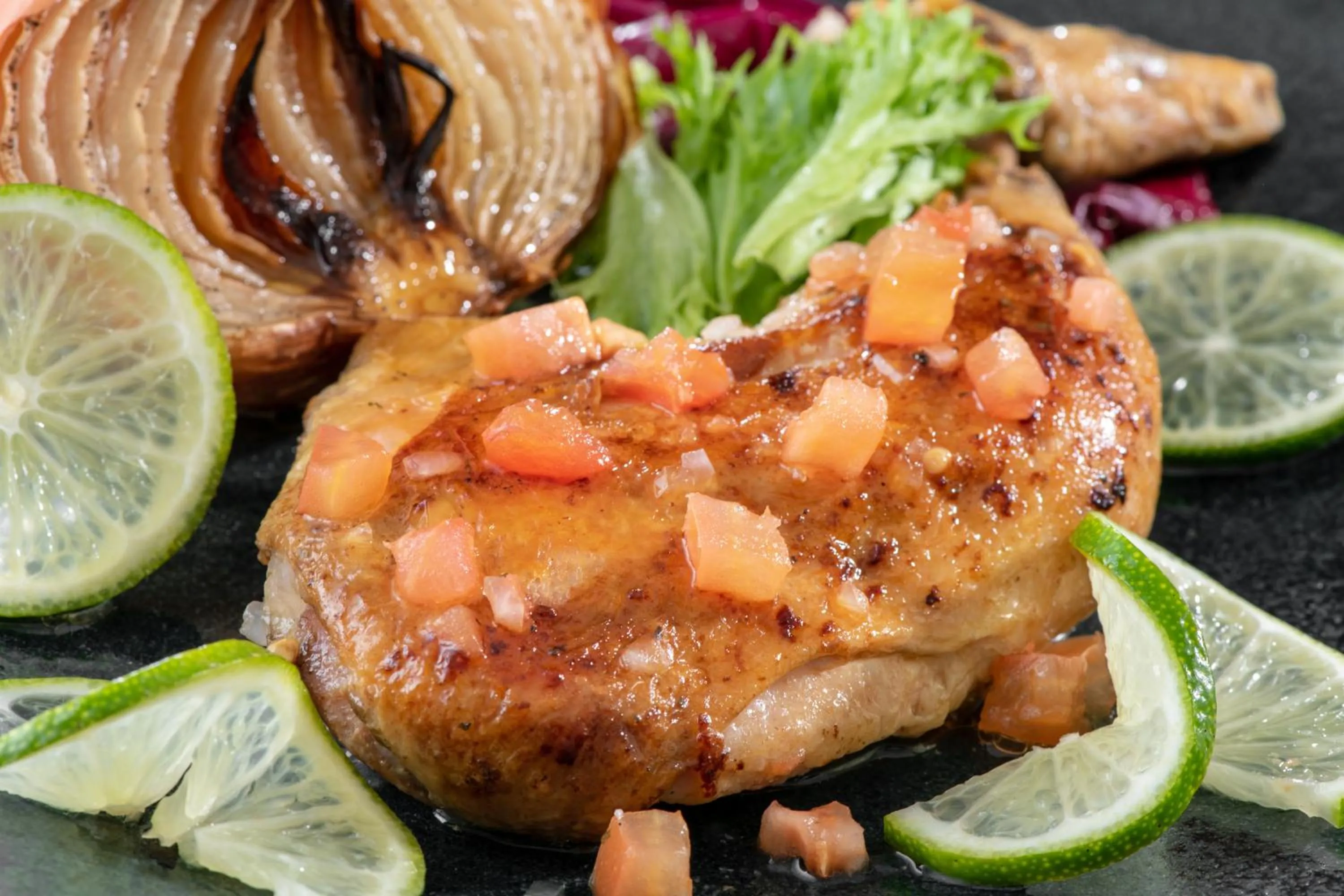 Food close-up in Lime Resort Myoko