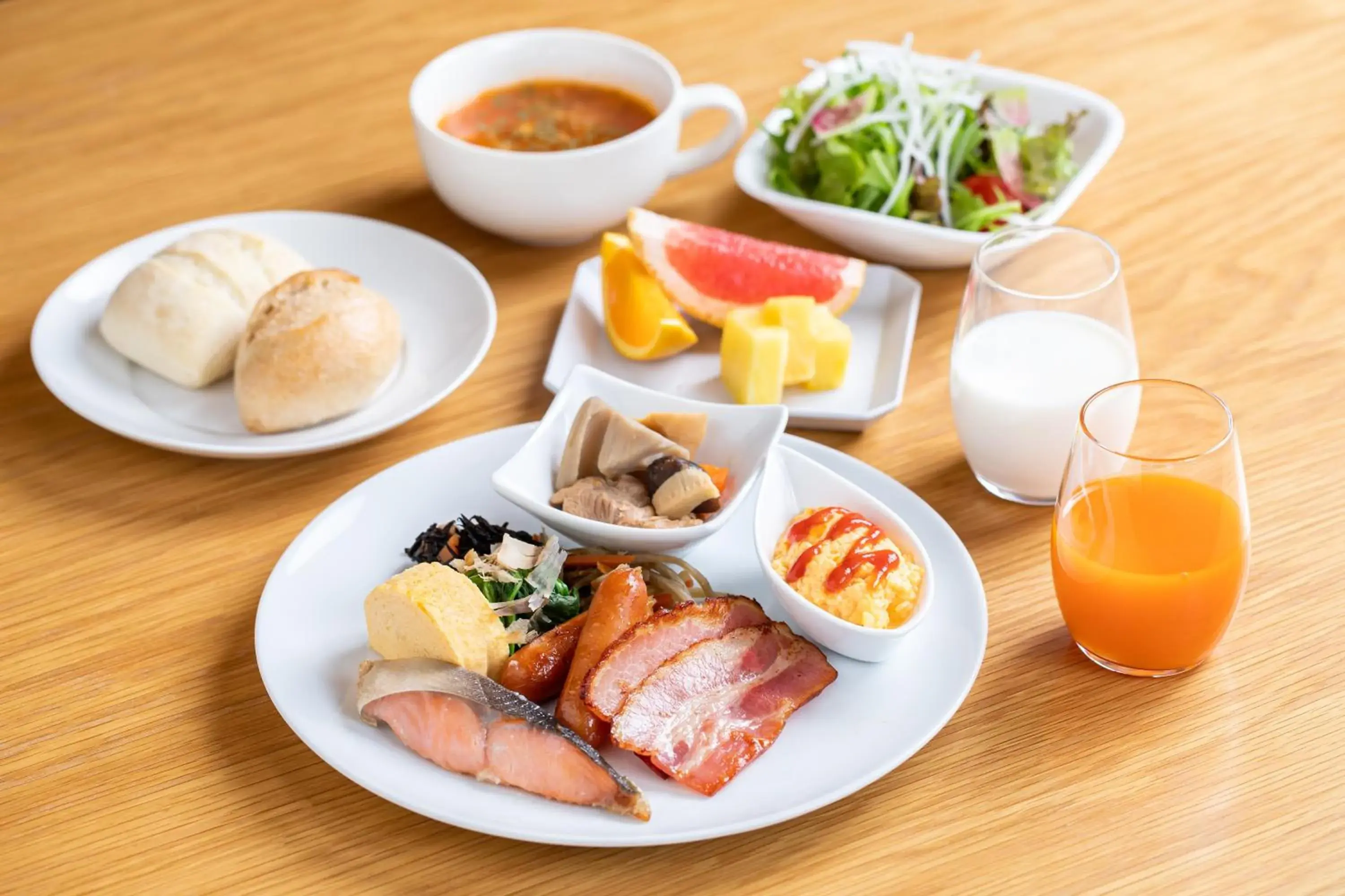 Food and drinks, Breakfast in Lime Resort Myoko