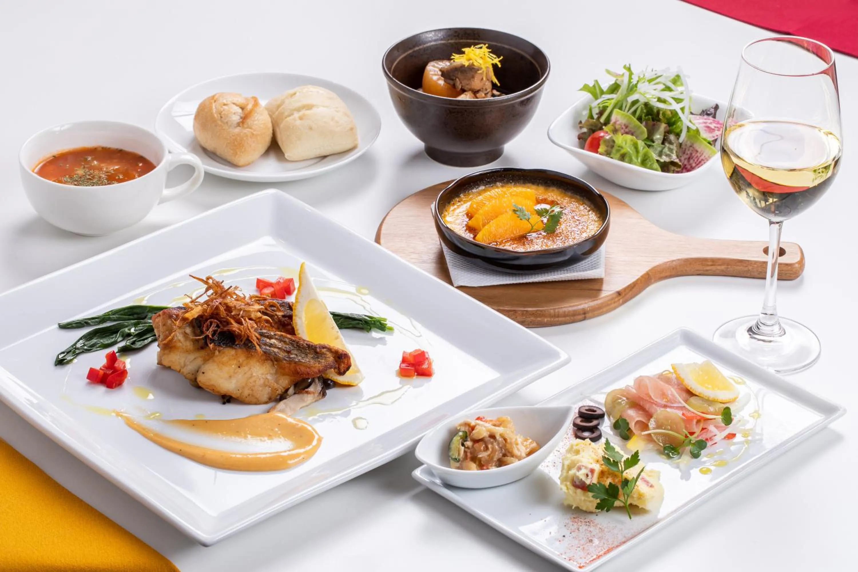 Dinner in Lime Resort Myoko