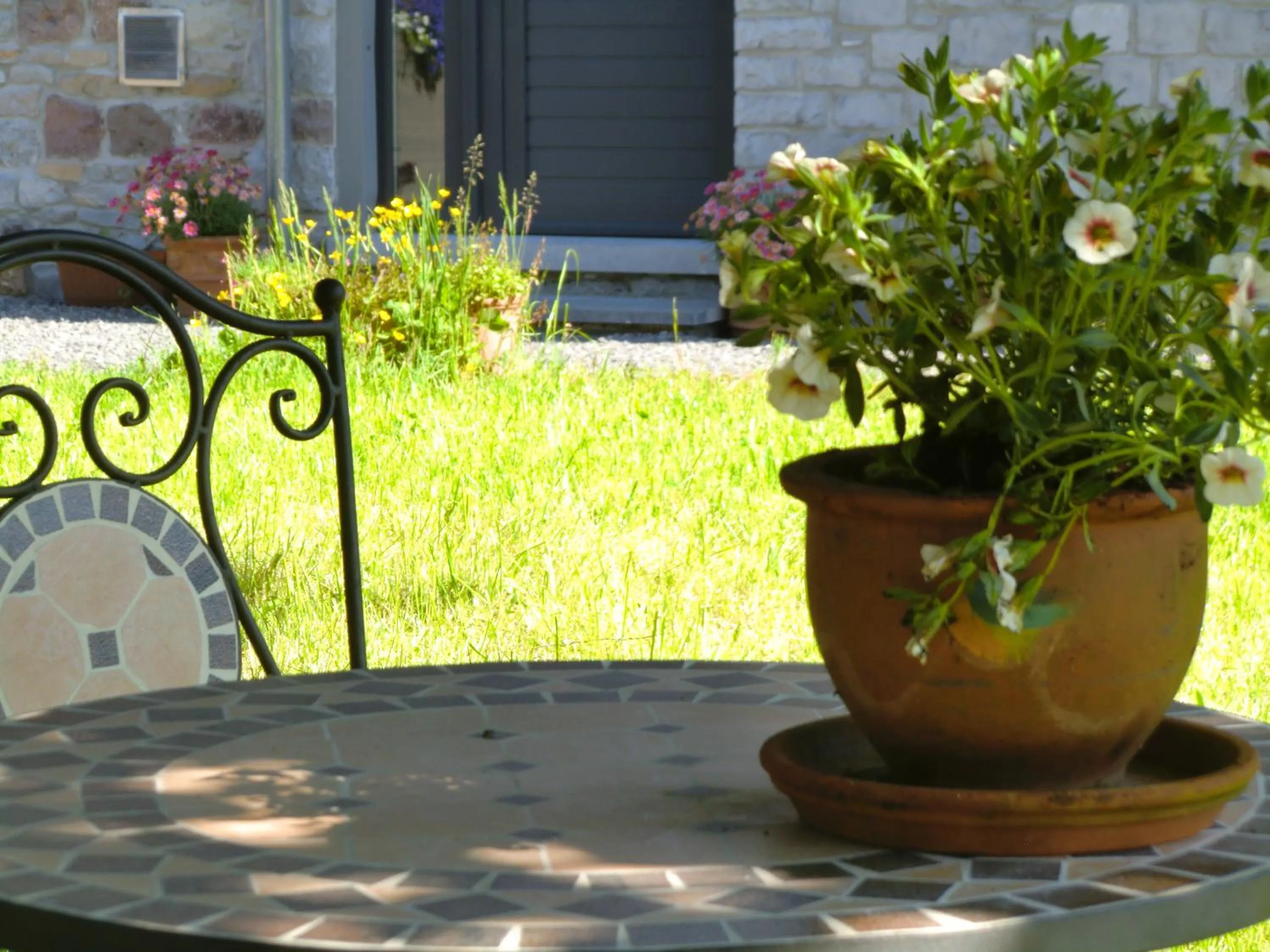 Decorative detail in B&B Au Coeur de Villers
