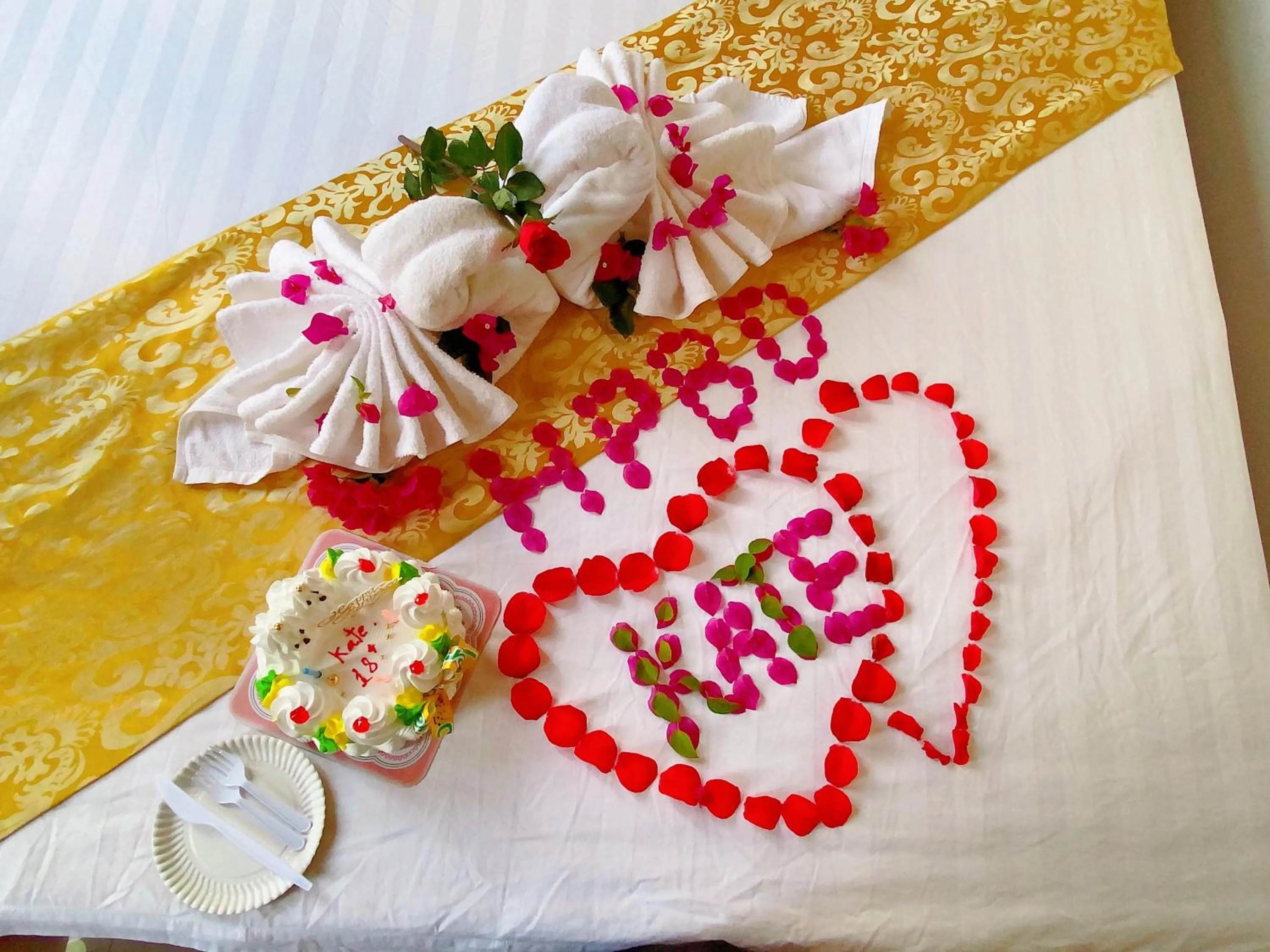 Bed in Elephant Boutique Hotel