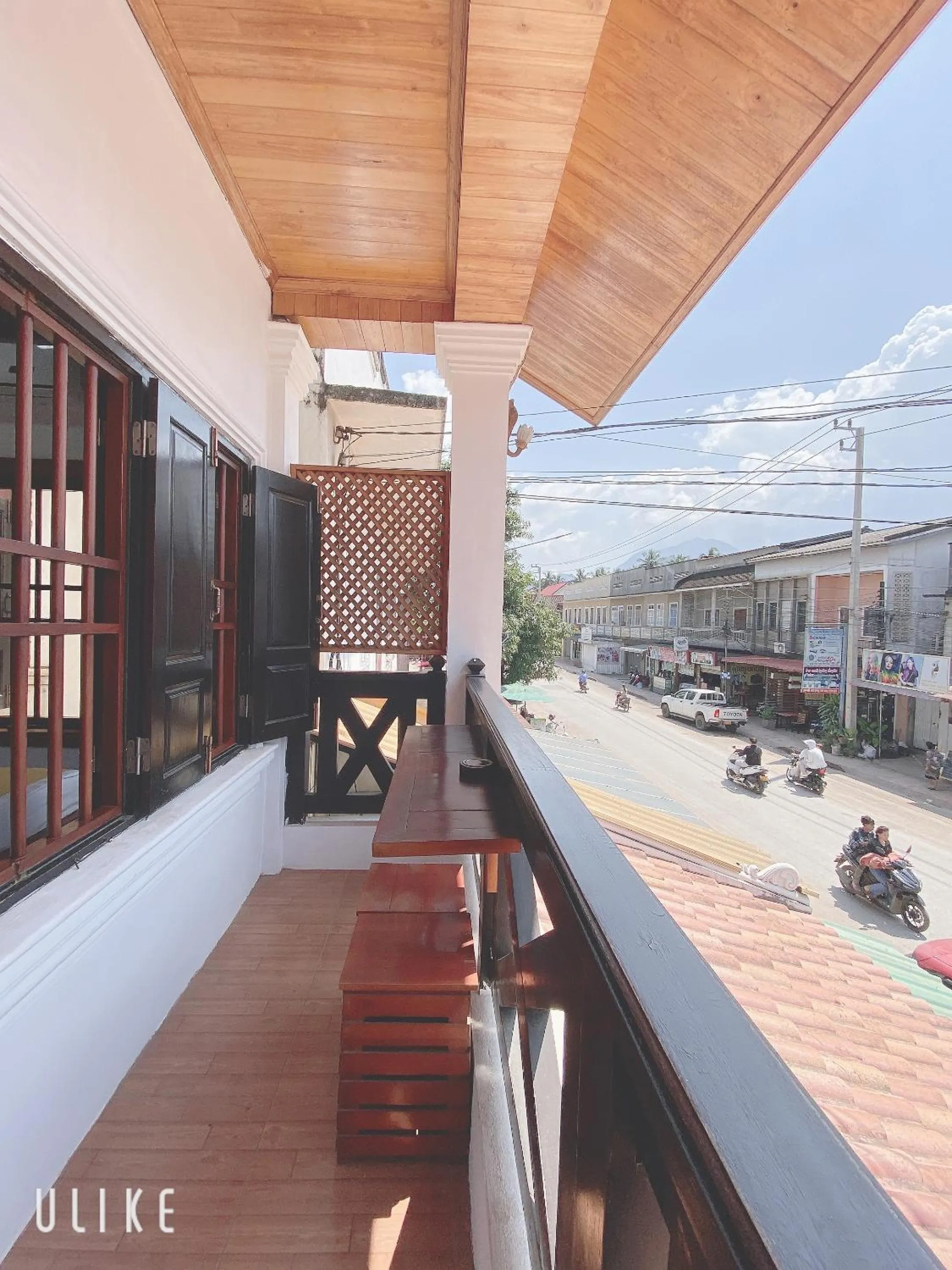 Balcony/Terrace in Elephant Boutique Hotel
